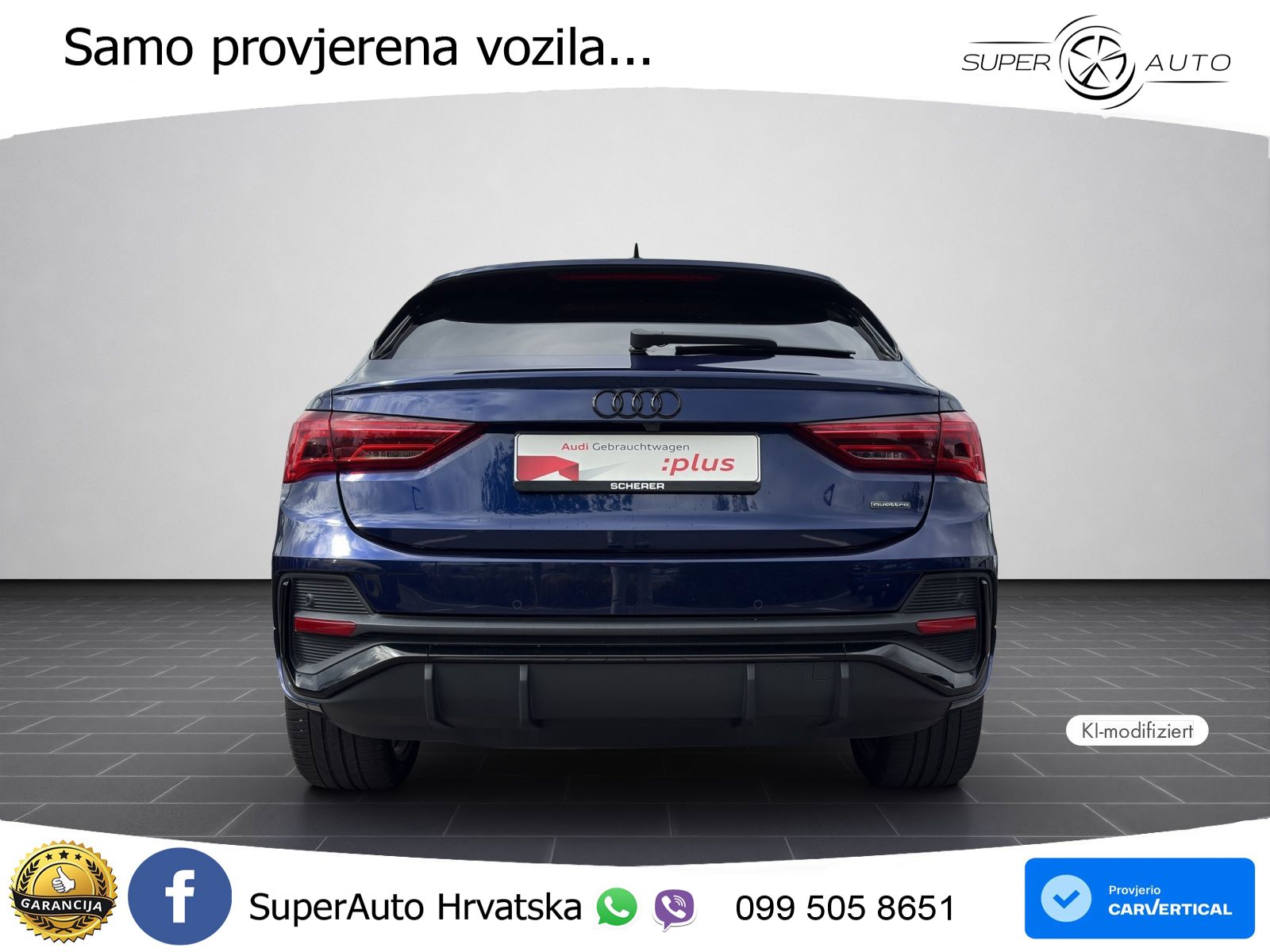 Audi Q3 Sportback 40 TDI (200 KS) quattro S tronic S line MATRIX+GR SJED+KAM