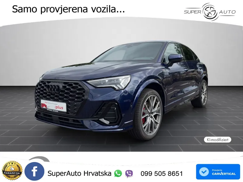 Audi Q3 Sportback 40 TDI (200 KS) quattro S tronic S line MATRIX+GR SJED+KAM