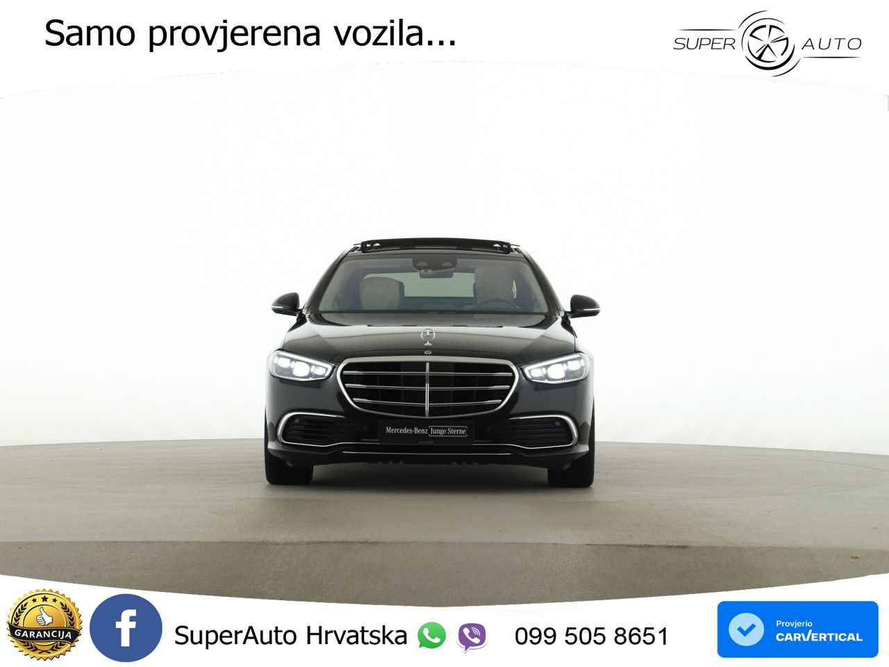Mercedes S 580 V8 (503 KS) EQ Boost 4MATIC 9G-TRONIC ZRAČNI+ACC+GR SJED+KAM+PANO