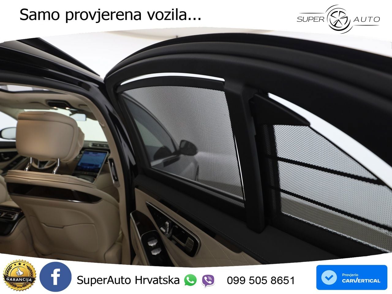 Mercedes S 580 V8 (503 KS) EQ Boost 4MATIC 9G-TRONIC ZRAČNI+ACC+GR SJED+KAM+PANO
