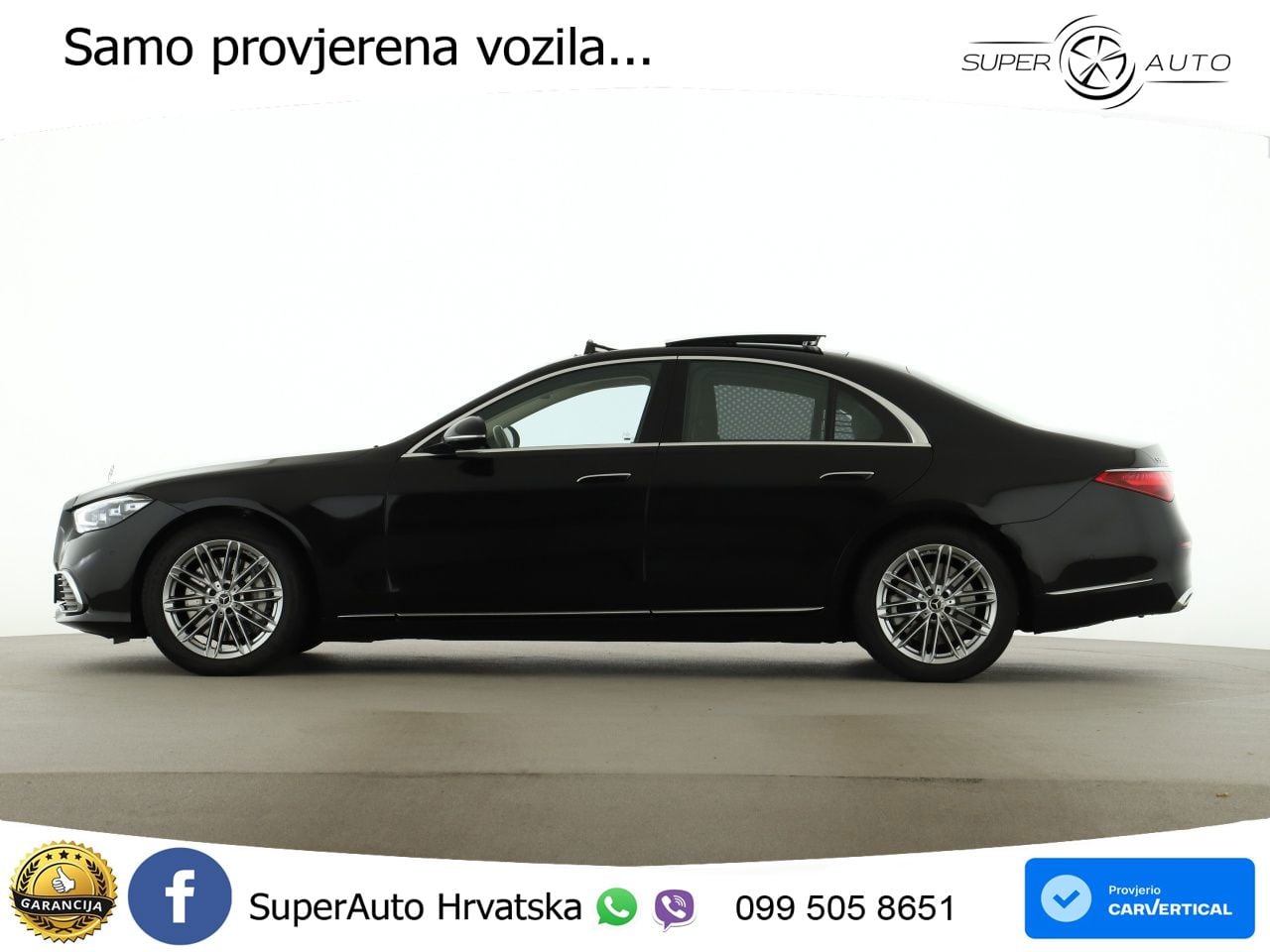 Mercedes S 580 V8 (503 KS) EQ Boost 4MATIC 9G-TRONIC ZRAČNI+ACC+GR SJED+KAM+PANO