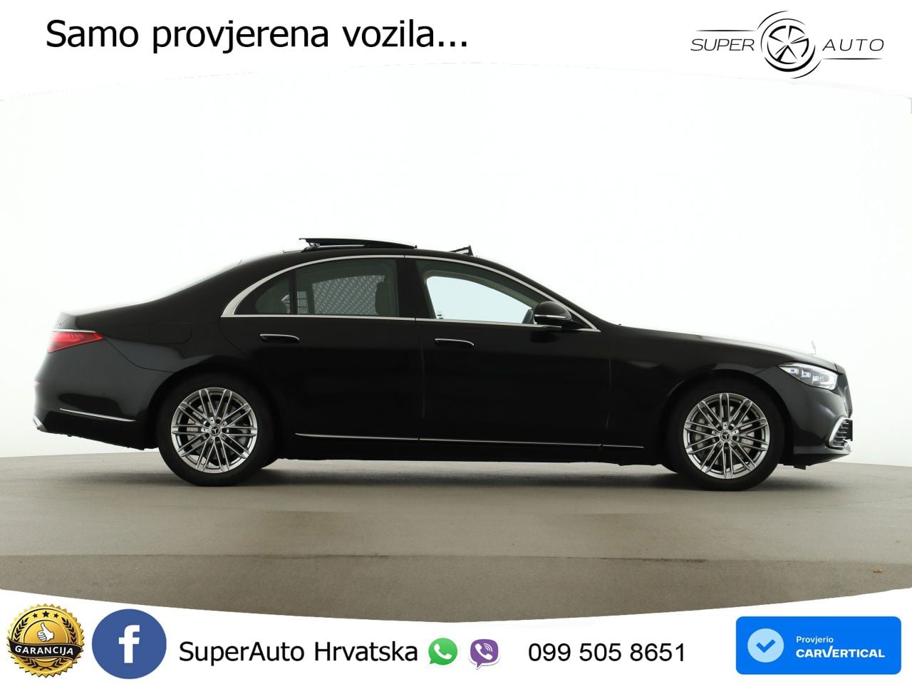 Mercedes S 580 V8 (503 KS) EQ Boost 4MATIC 9G-TRONIC ZRAČNI+ACC+GR SJED+KAM+PANO