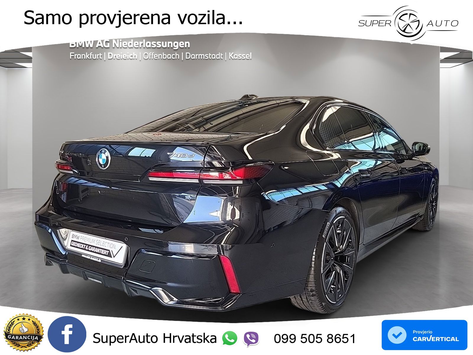 BMW 740d (299 KS) xDrive Steptronic M Sport LED+GR SJED+ACC