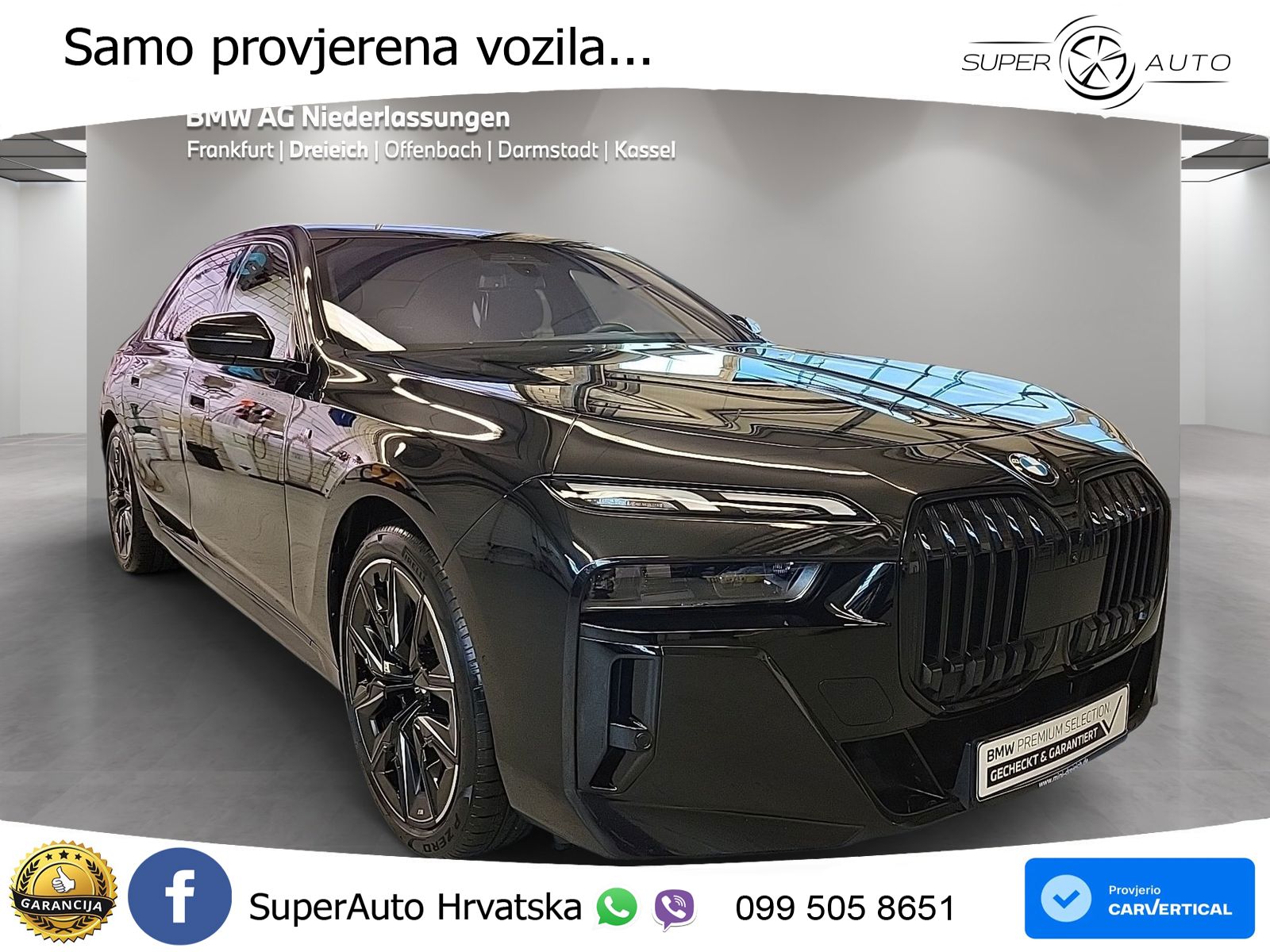 BMW 740d (299 KS) xDrive Steptronic M Sport LED+GR SJED+ACC