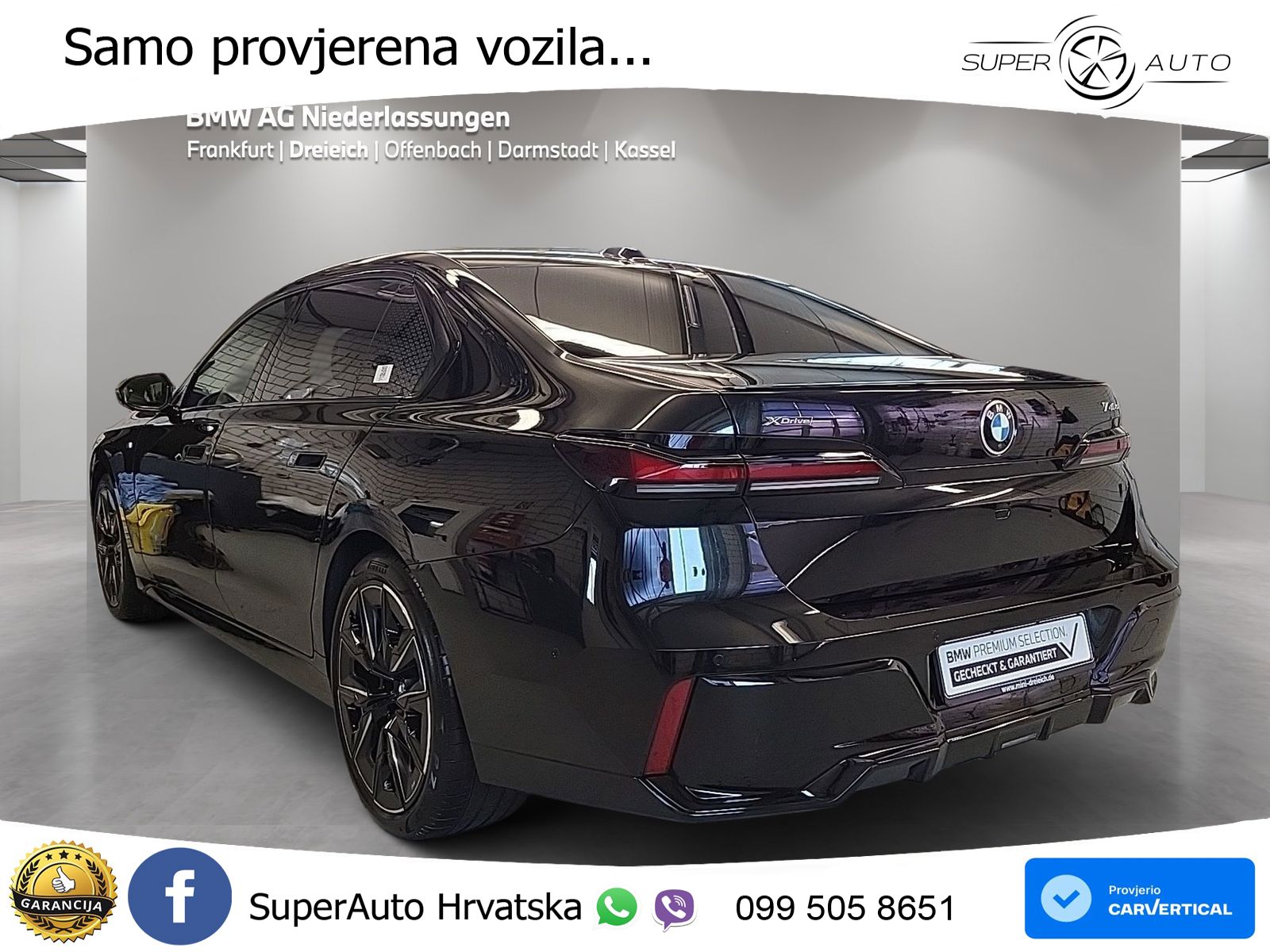 BMW 740d (299 KS) xDrive Steptronic M Sport LED+GR SJED+ACC