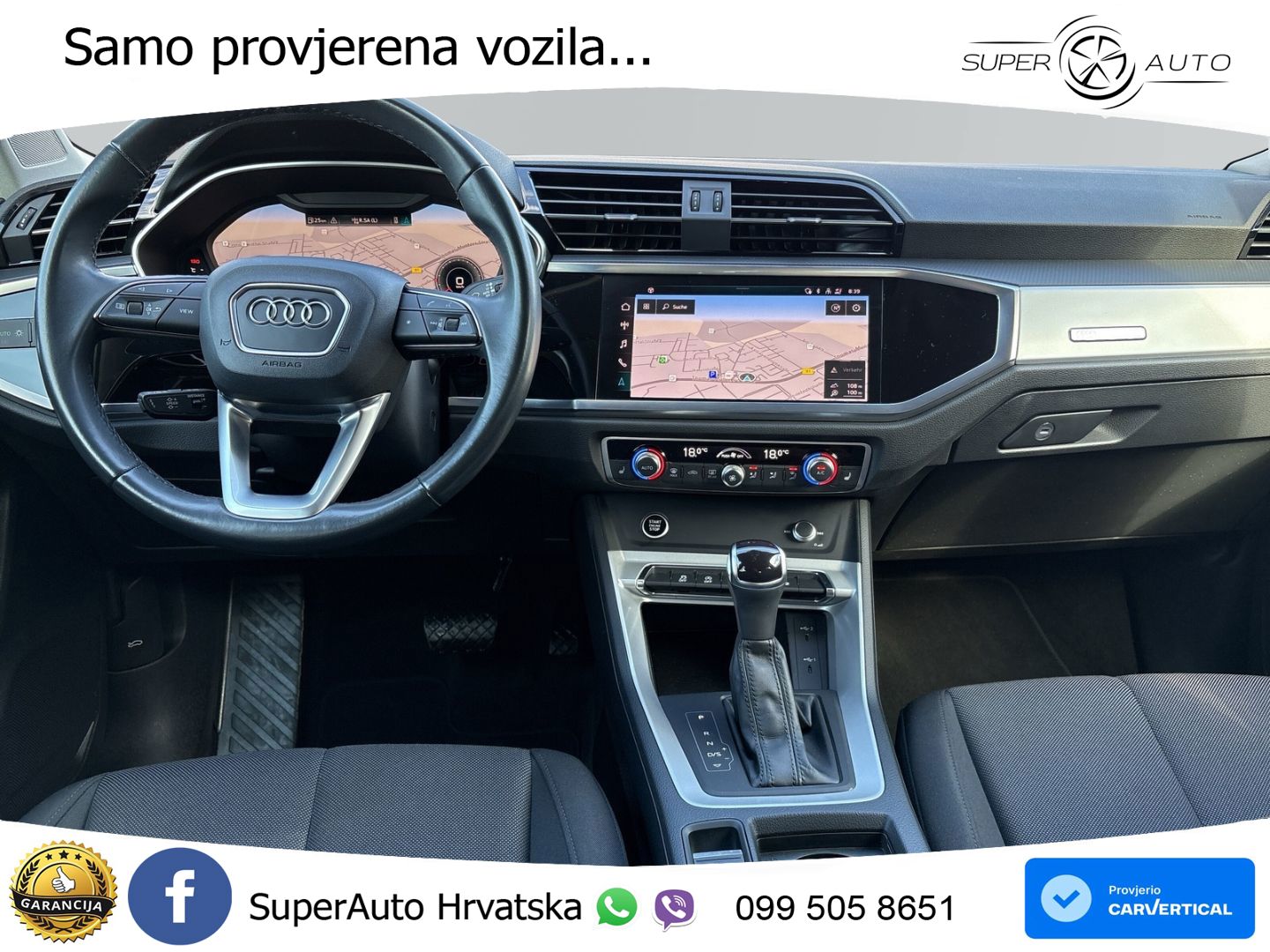 Audi Q3 35 TFSI (150 KS) S tronic advanced LED+GR SJED+ACC