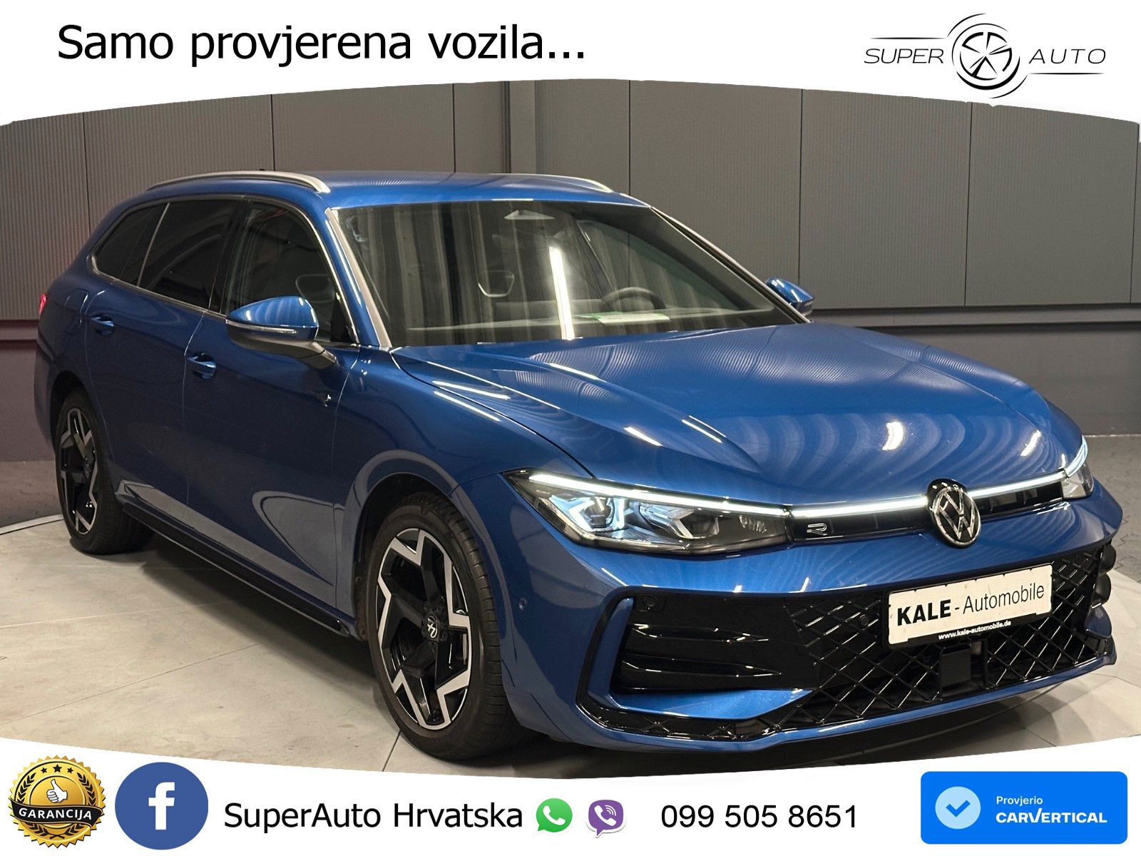 Volkswagen Passat Variant 2.0 TDI (193 KS) 4MOTION DSG R-Line MATRIX+GR SJED+KAM