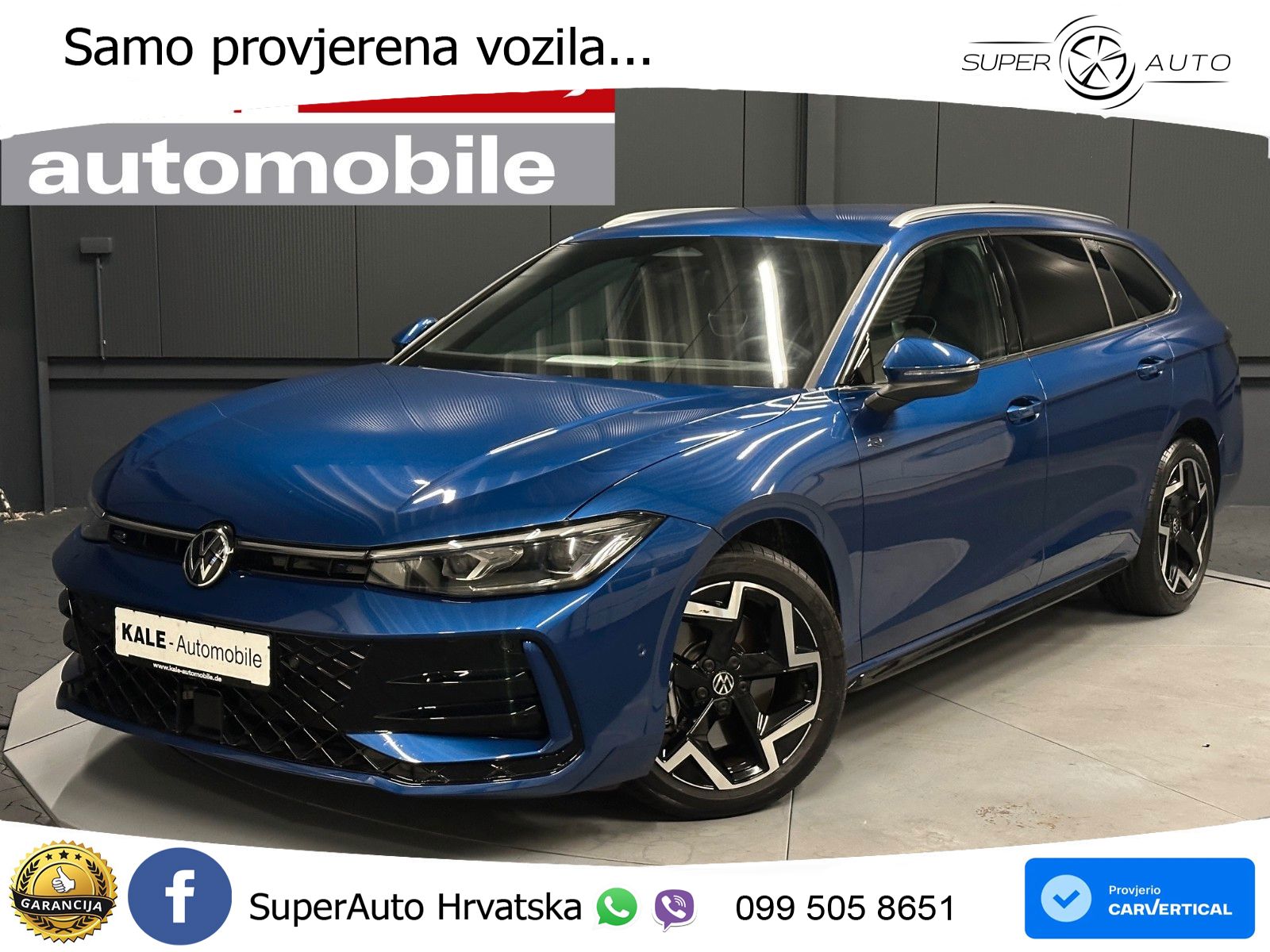 Volkswagen Passat Variant 2.0 TDI (193 KS) 4MOTION DSG R-Line MATRIX+GR SJED+KAM