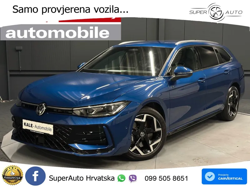 Volkswagen Passat Variant 2.0 TDI (193 KS) 4MOTION DSG R-Line MATRIX+GR SJED+KAM