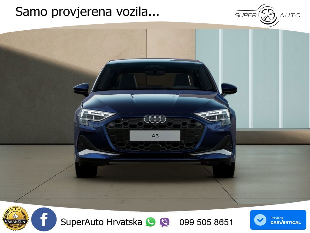 Audi A3 Limuzina 30 TFSI (116 KS) S line LED+GR SJED+ACC