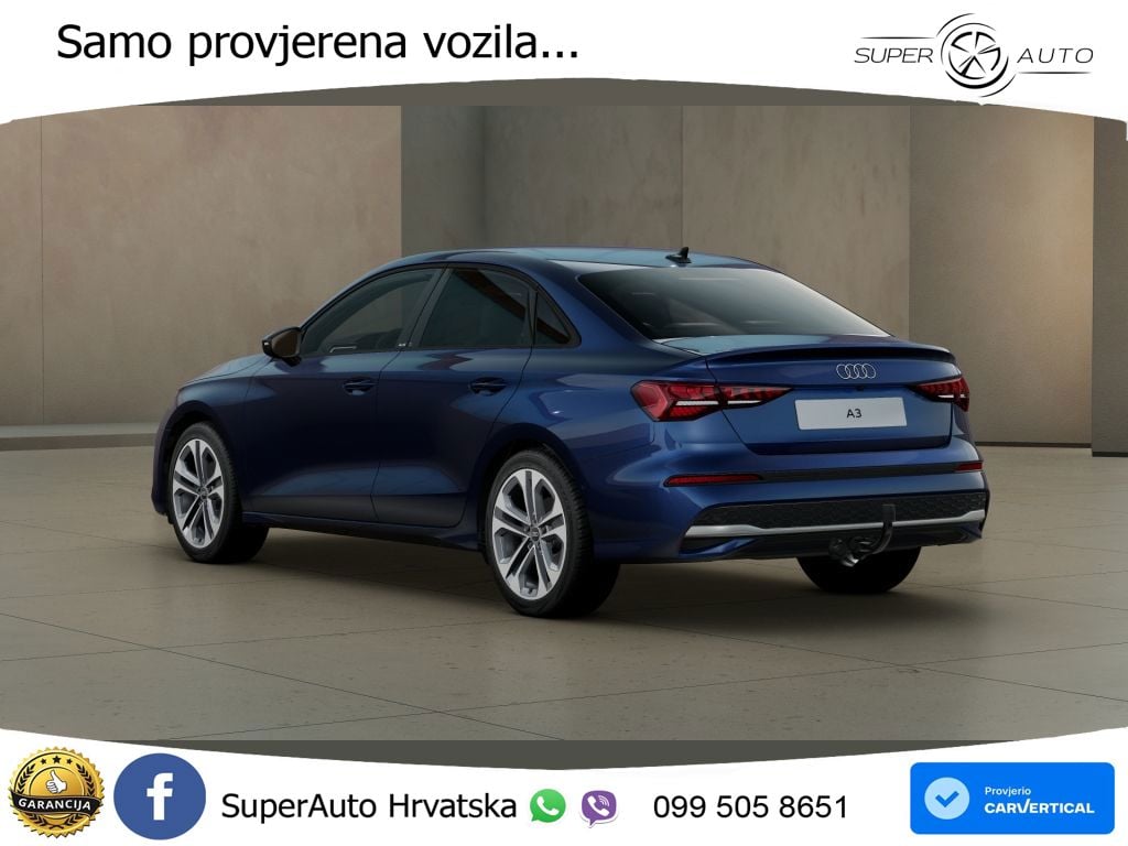 Audi A3 Limuzina 30 TFSI (116 KS) S line LED+GR SJED+ACC