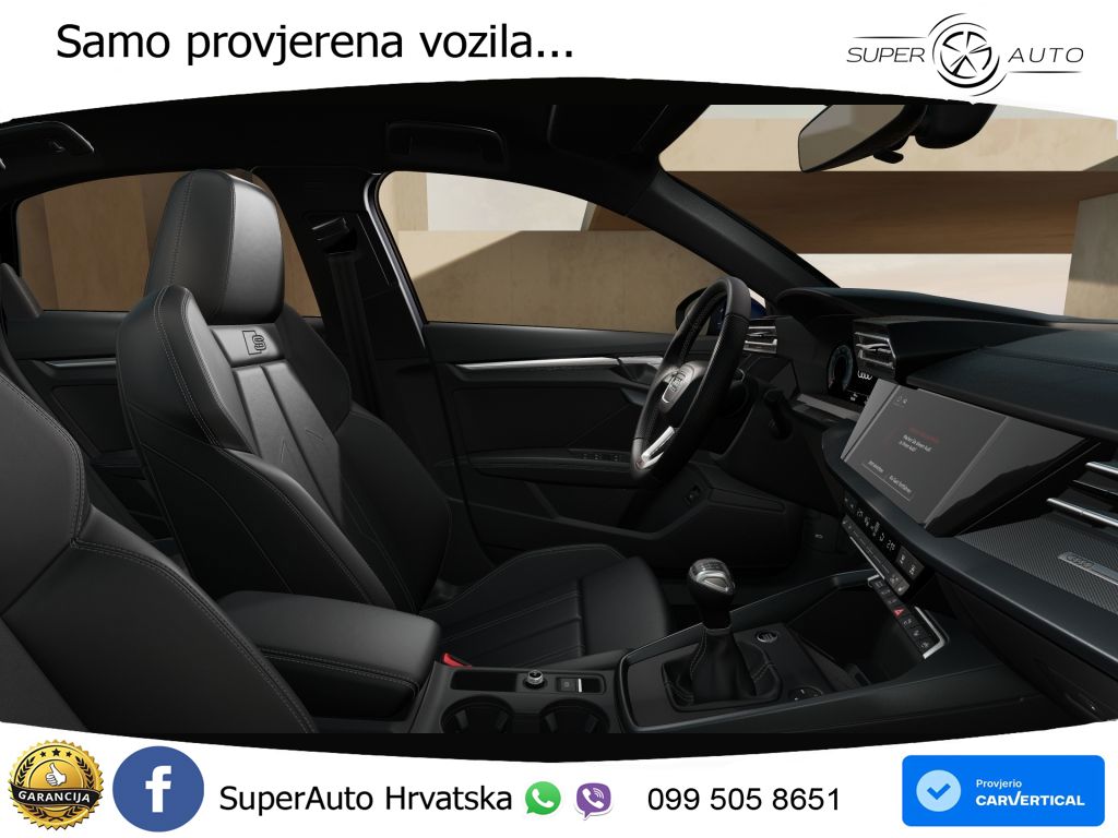 Audi A3 Limuzina 30 TFSI (116 KS) S line LED+GR SJED+ACC