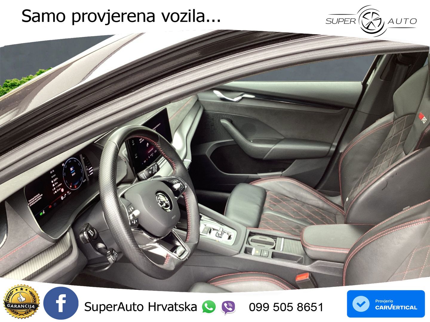 Škoda Octavia Combi RS 2.0 TDI (200 KS) DSG LED+GR SJED+ACC