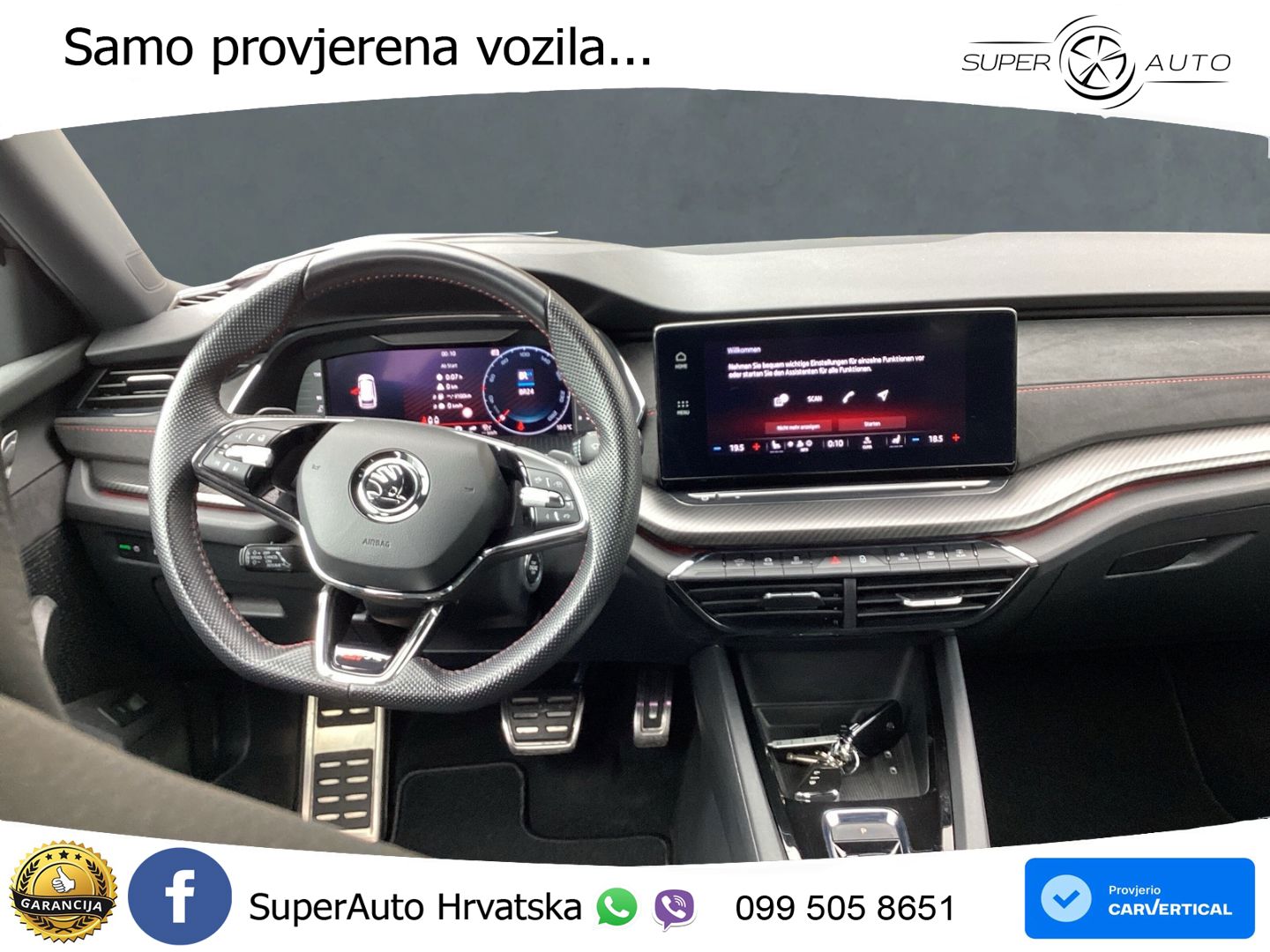 Škoda Octavia Combi RS 2.0 TDI (200 KS) DSG LED+GR SJED+ACC