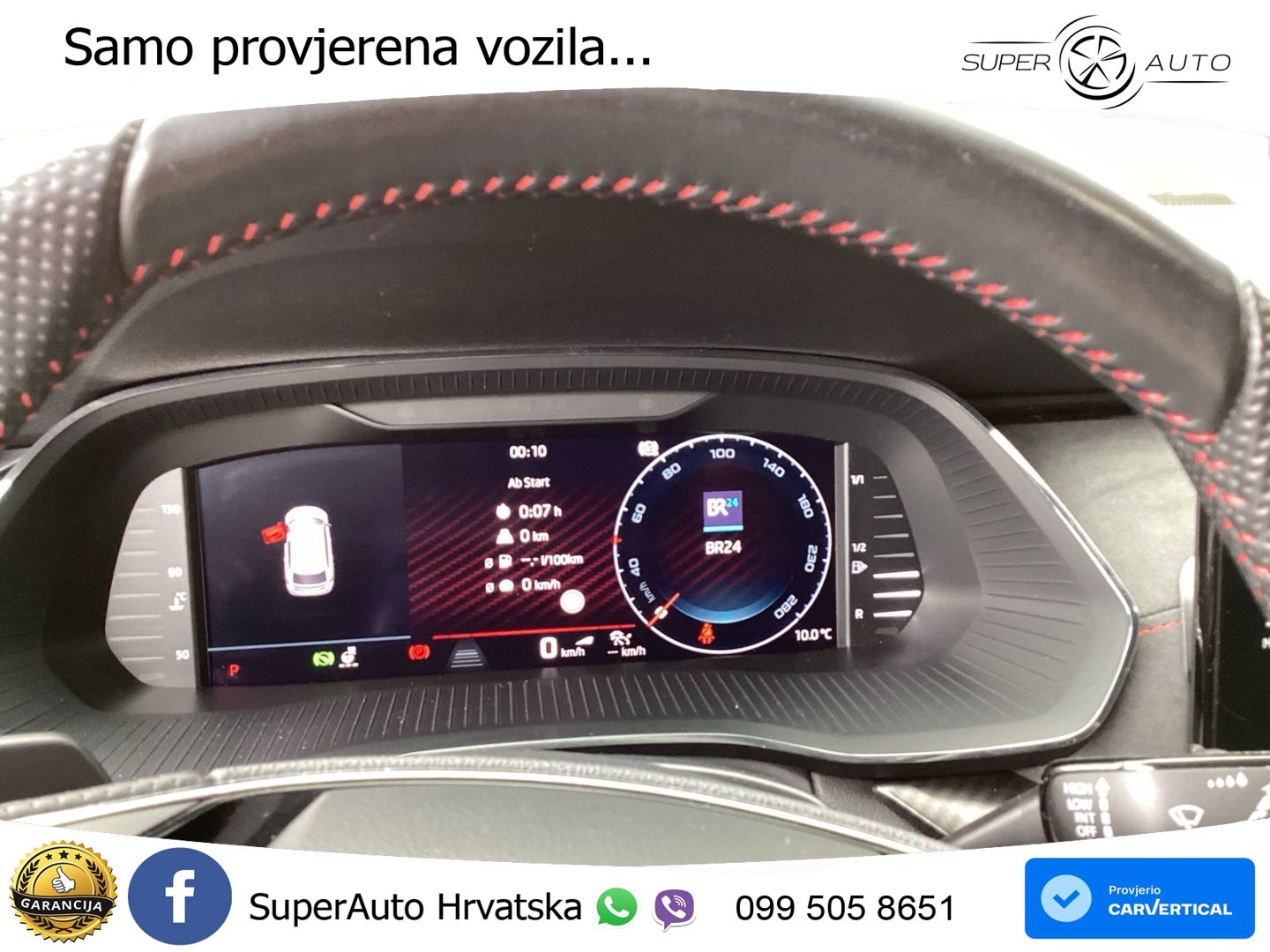 Škoda Octavia Combi RS 2.0 TDI (200 KS) DSG LED+GR SJED+ACC