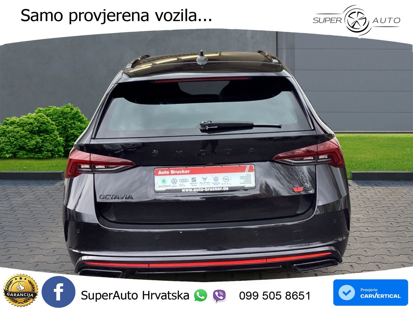 Škoda Octavia Combi RS 2.0 TDI (200 KS) DSG LED+GR SJED+ACC