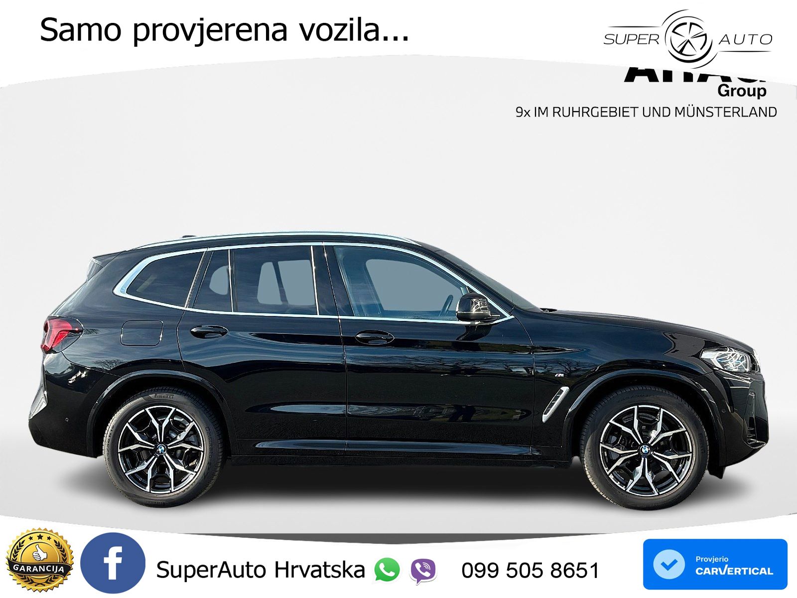 BMW X3 20d xDrive Steptronic M Sport LED+GR SJED+ACC