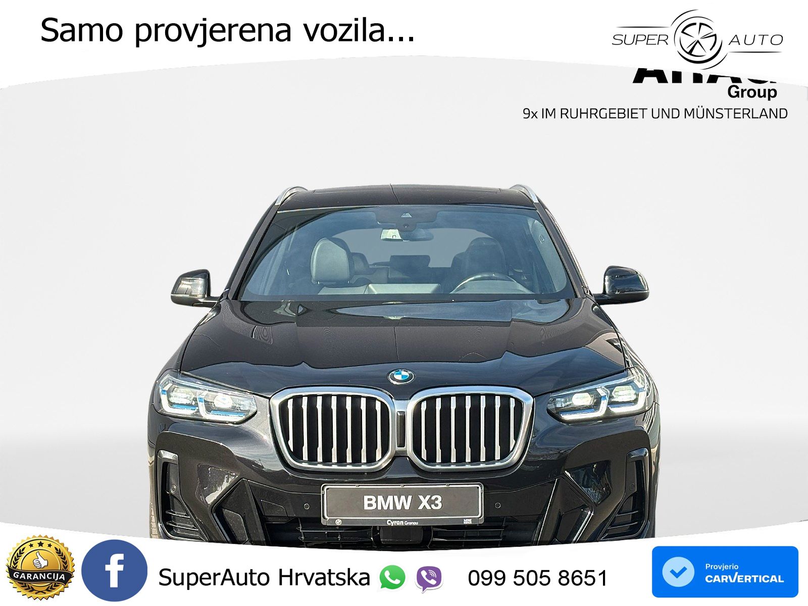 BMW X3 20d xDrive Steptronic M Sport LED+GR SJED+ACC