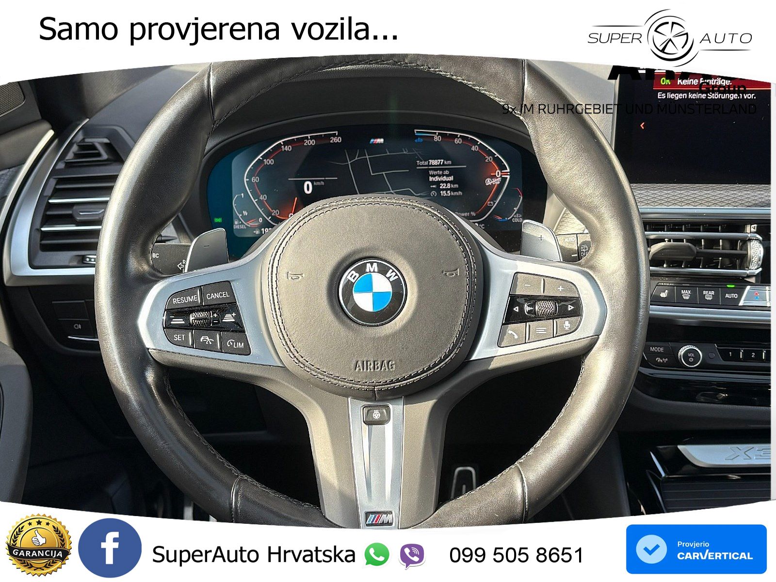 BMW X3 20d xDrive Steptronic M Sport LED+GR SJED+ACC