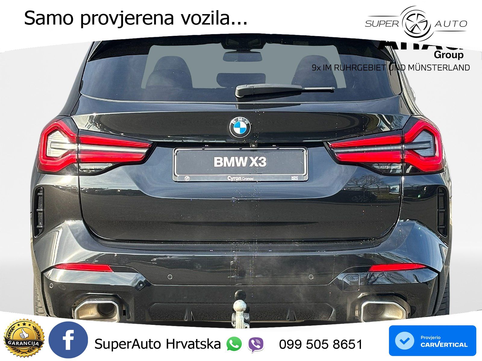 BMW X3 20d xDrive Steptronic M Sport LED+GR SJED+ACC