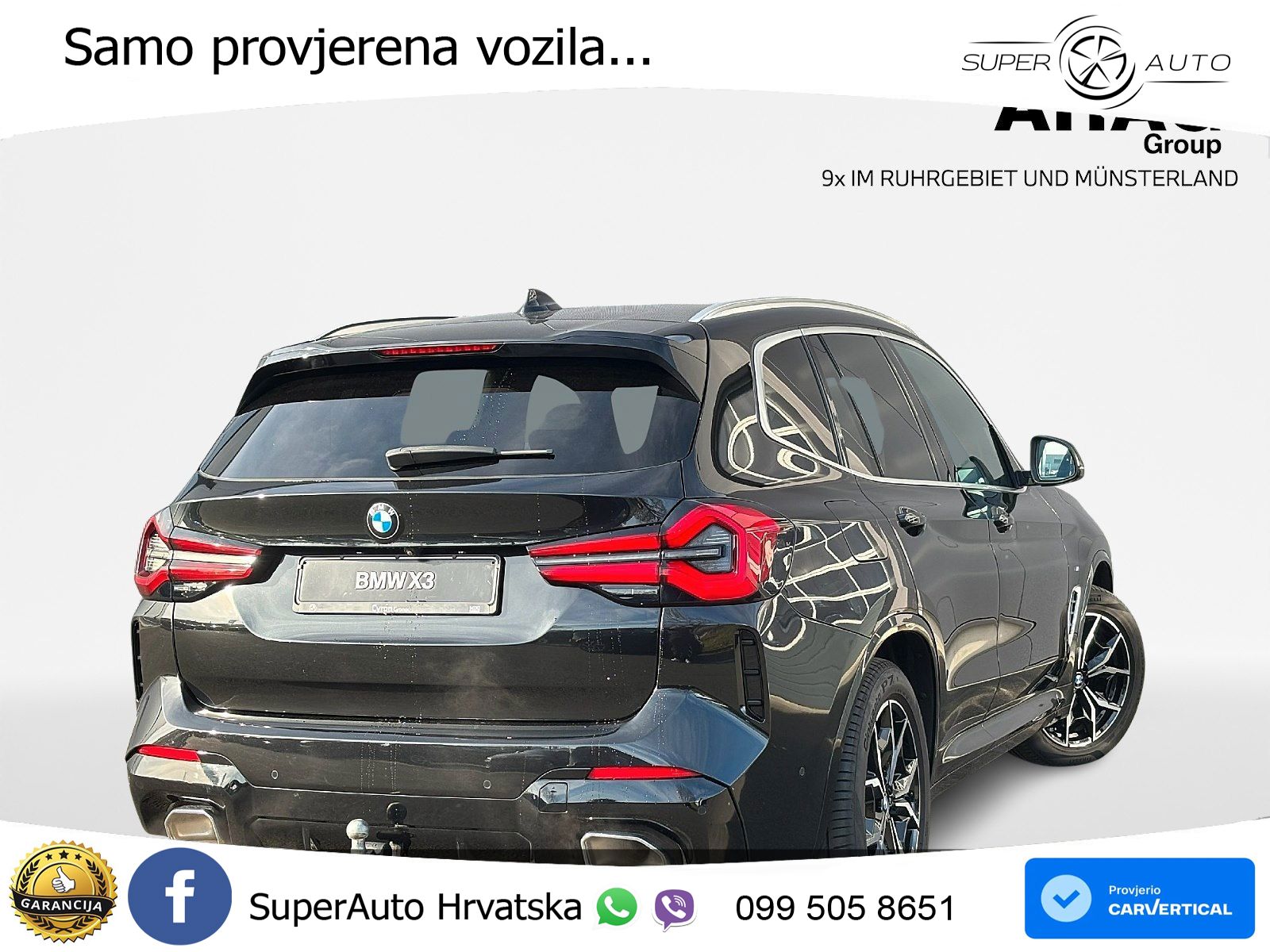 BMW X3 20d xDrive Steptronic M Sport LED+GR SJED+ACC