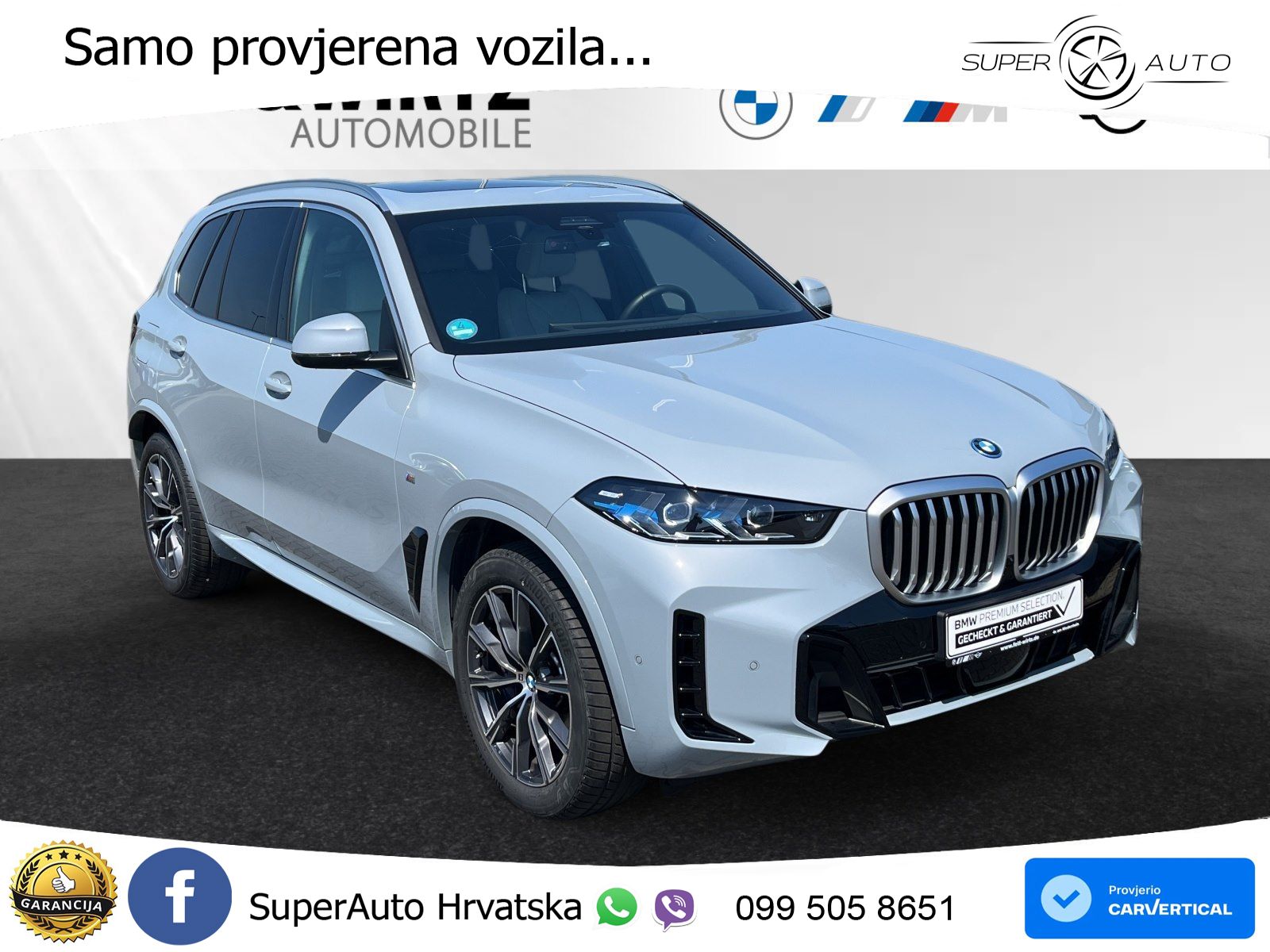 BMW X5 50e (489 KS) xDrive Steptronic M Sport LED+GR SJED+ACC