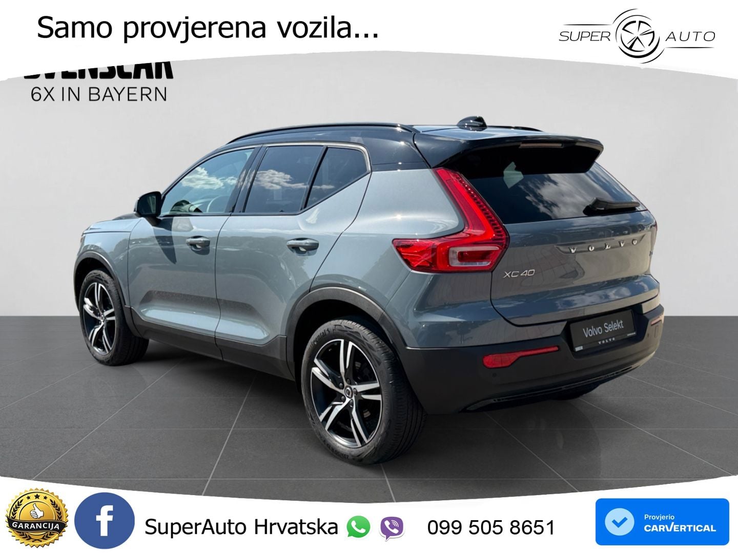 Volvo XC40 2.0 B3 163 KS Automatic ACC+GR SJED+360+PANO