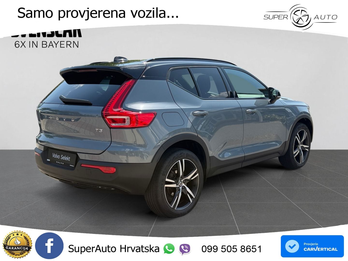 Volvo XC40 2.0 B3 163 KS Automatic ACC+GR SJED+360+PANO