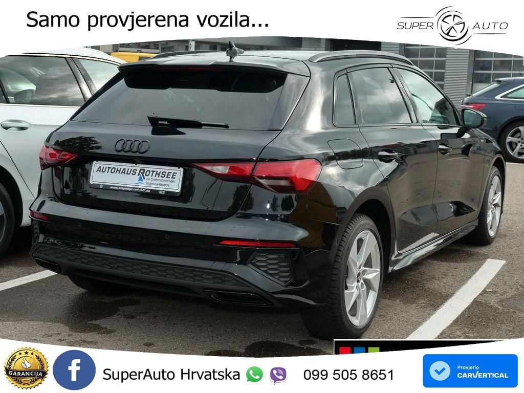 Audi A3 40 TFSIe (204 KS) S tronic S line LED+GR SJED+ACC