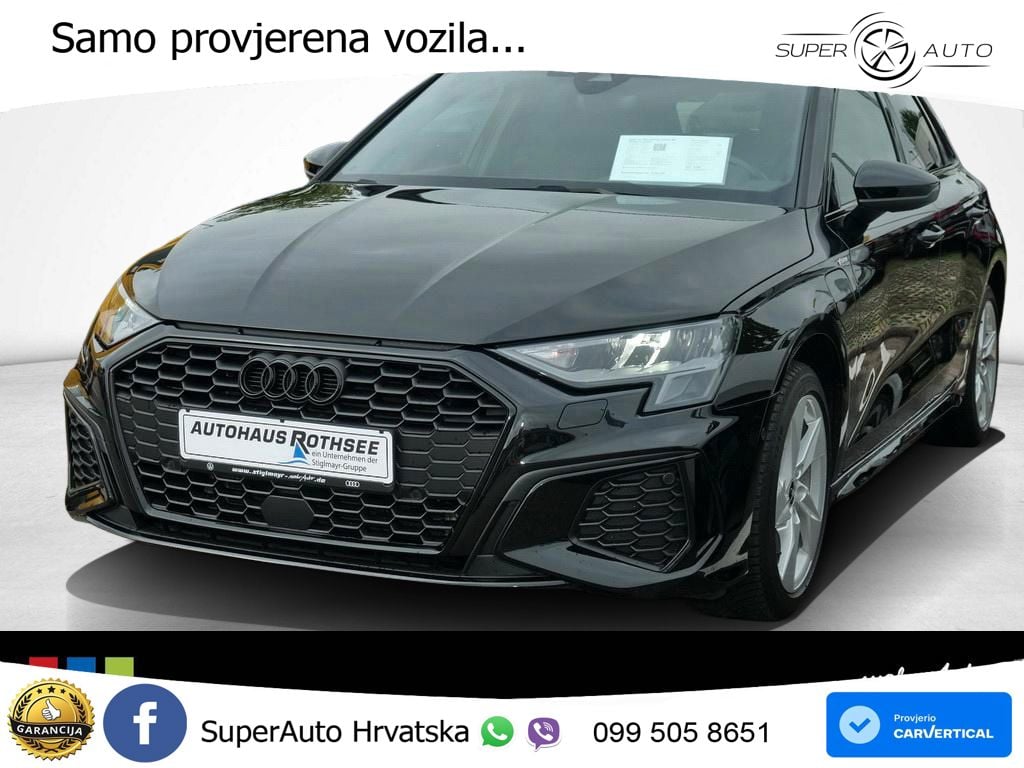 Audi A3 40 TFSIe (204 KS) S tronic S line LED+GR SJED+ACC