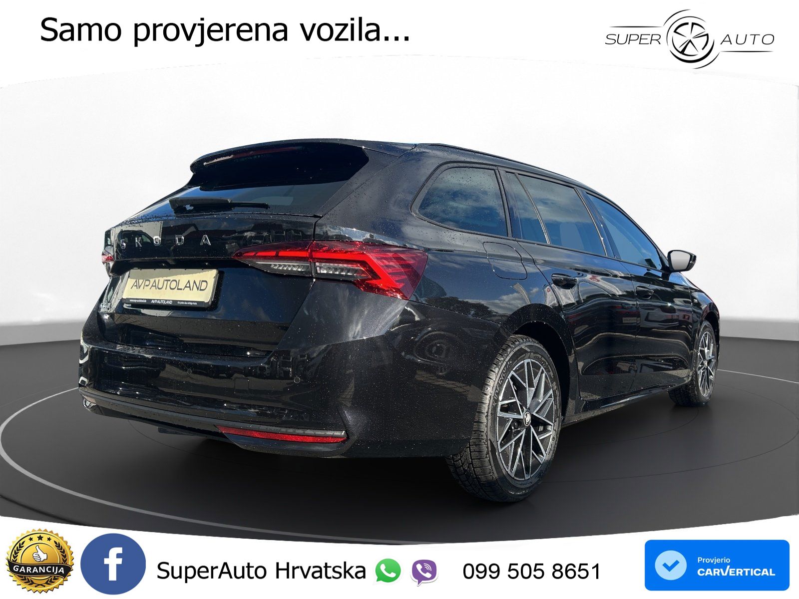 Škoda Octavia Combi 2.0 TDI (150 KS) DSG ACC+GR SJED+360+PANO