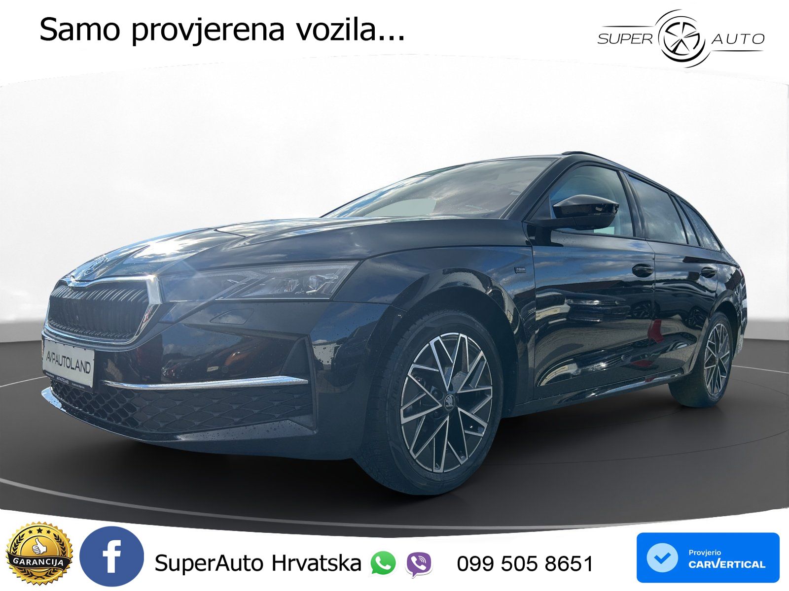 Škoda Octavia Combi 2.0 TDI (150 KS) DSG ACC+GR SJED+360+PANO