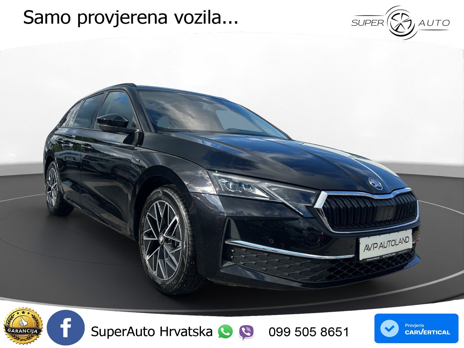 Škoda Octavia Combi 2.0 TDI (150 KS) DSG ACC+GR SJED+360+PANO