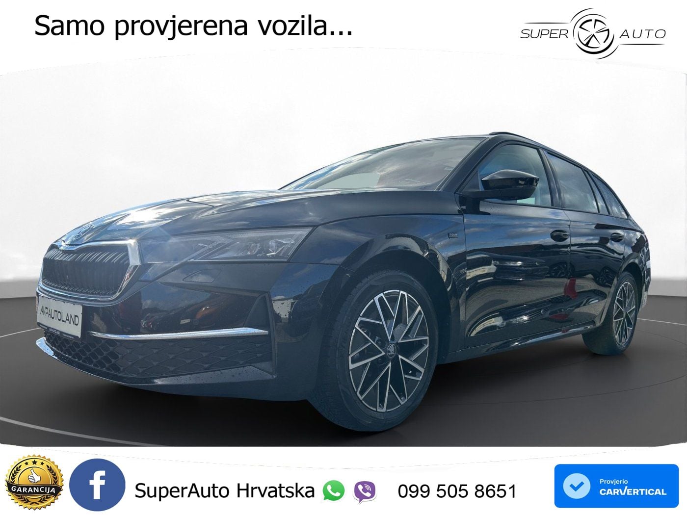 Škoda Octavia Combi 2.0 TDI (150 KS) DSG ACC+GR SJED+360+PANO