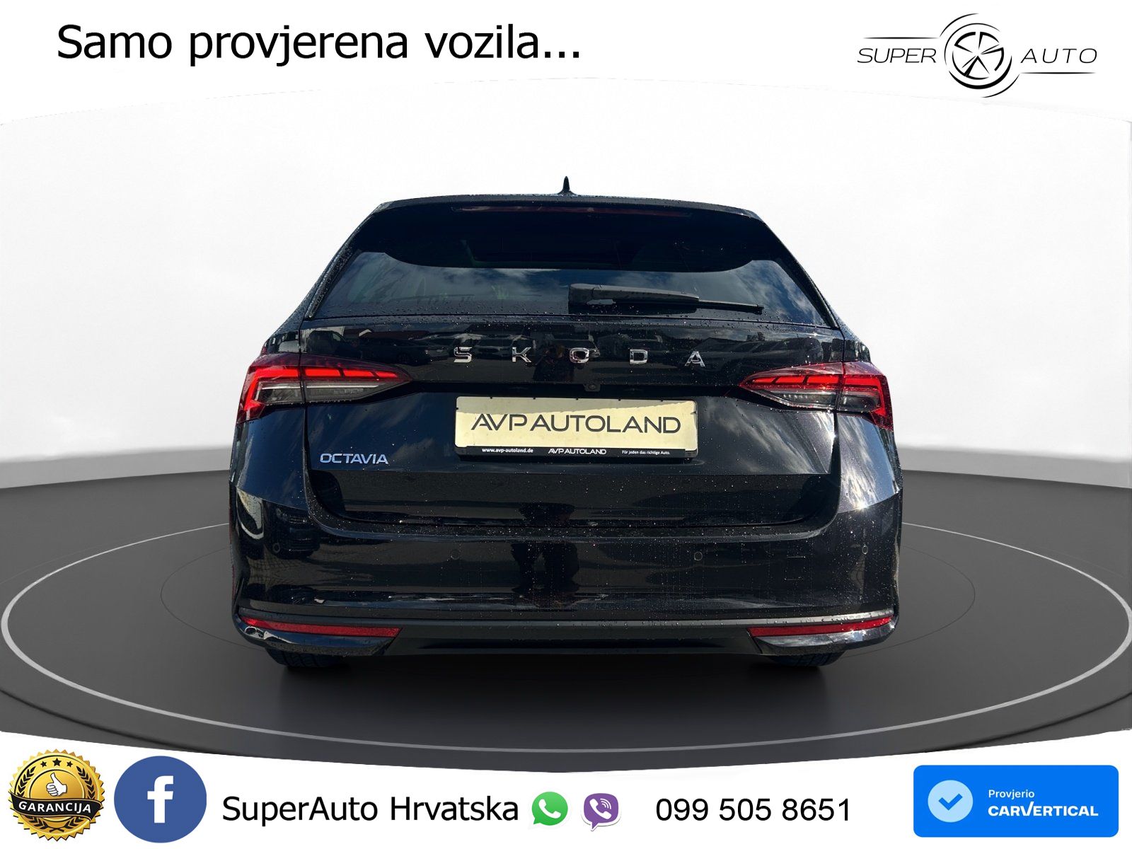 Škoda Octavia Combi 2.0 TDI (150 KS) DSG ACC+GR SJED+360+PANO