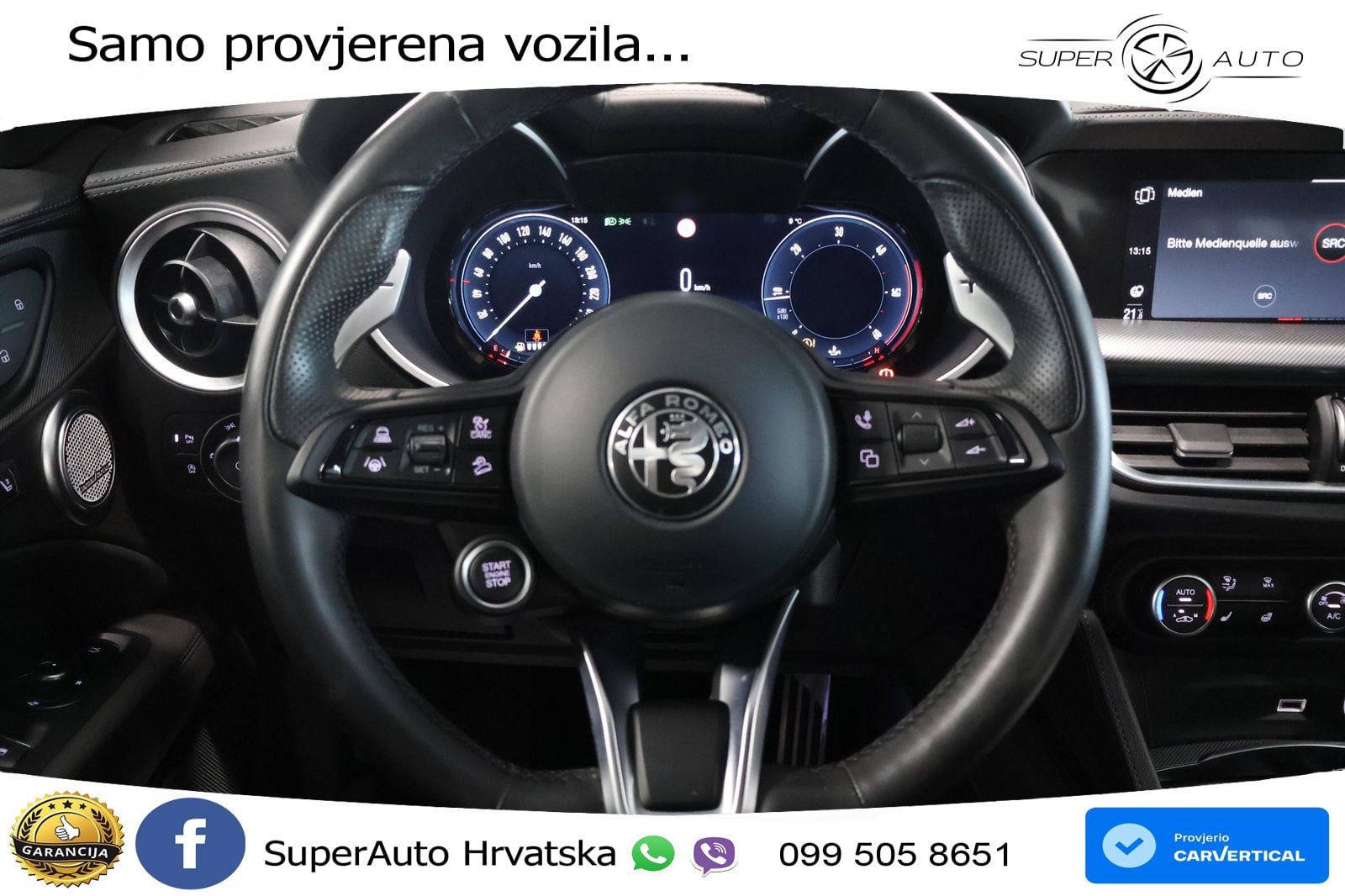 Alfa Romeo Stelvio 2.2 MultiJet II (210 KS) Q4 Automatic