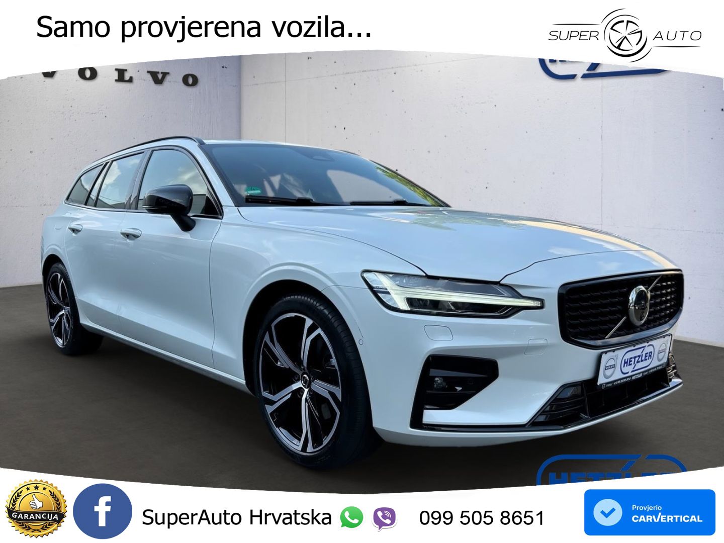 Volvo V60 2.0 B4 Benzin DCT LED+GR SJED+ACC
