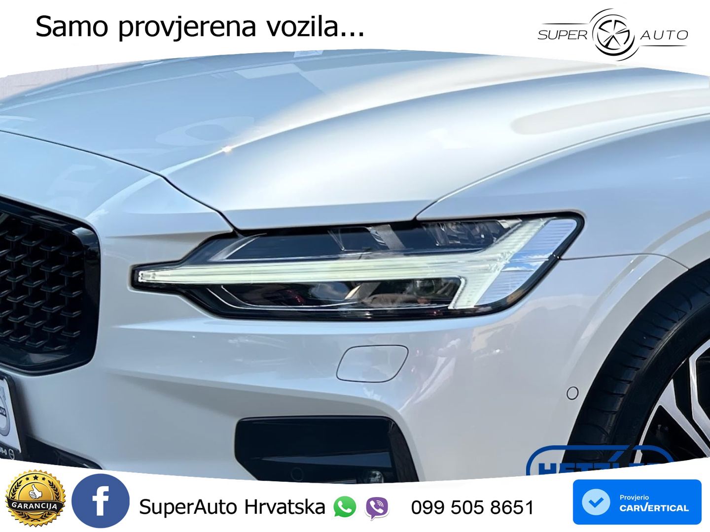 Volvo V60 2.0 B4 Benzin DCT LED+GR SJED+ACC