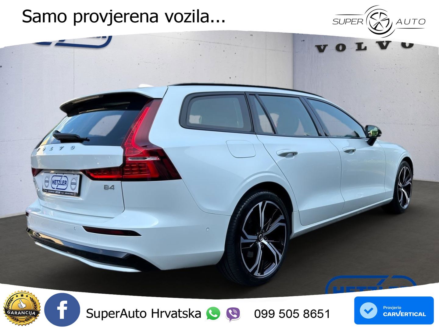 Volvo V60 2.0 B4 Benzin DCT LED+GR SJED+ACC