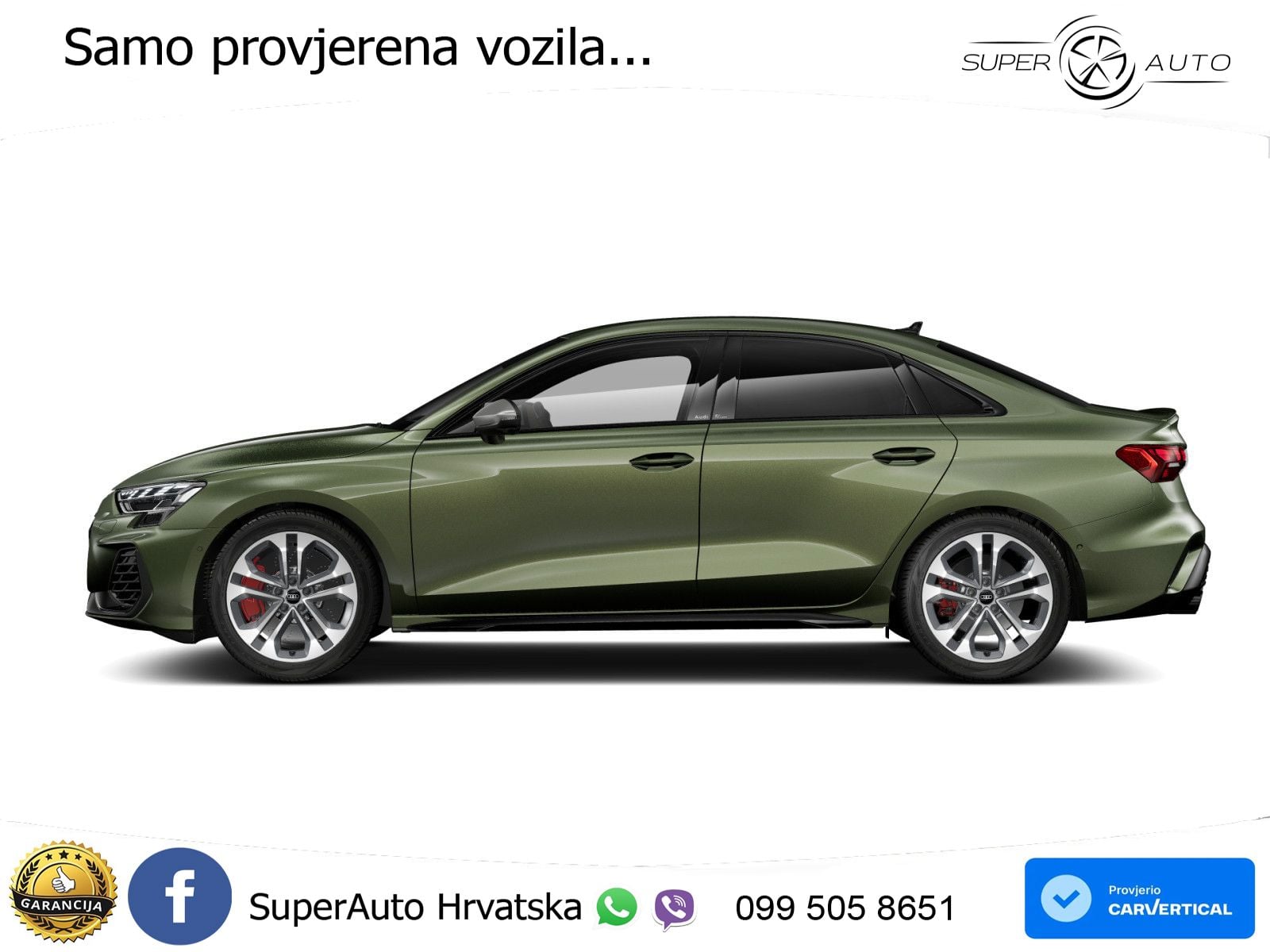 Audi S3 Limuzina 2.0 TFSI (333 KS) quattro S tronic LED+GR SJED+ACC