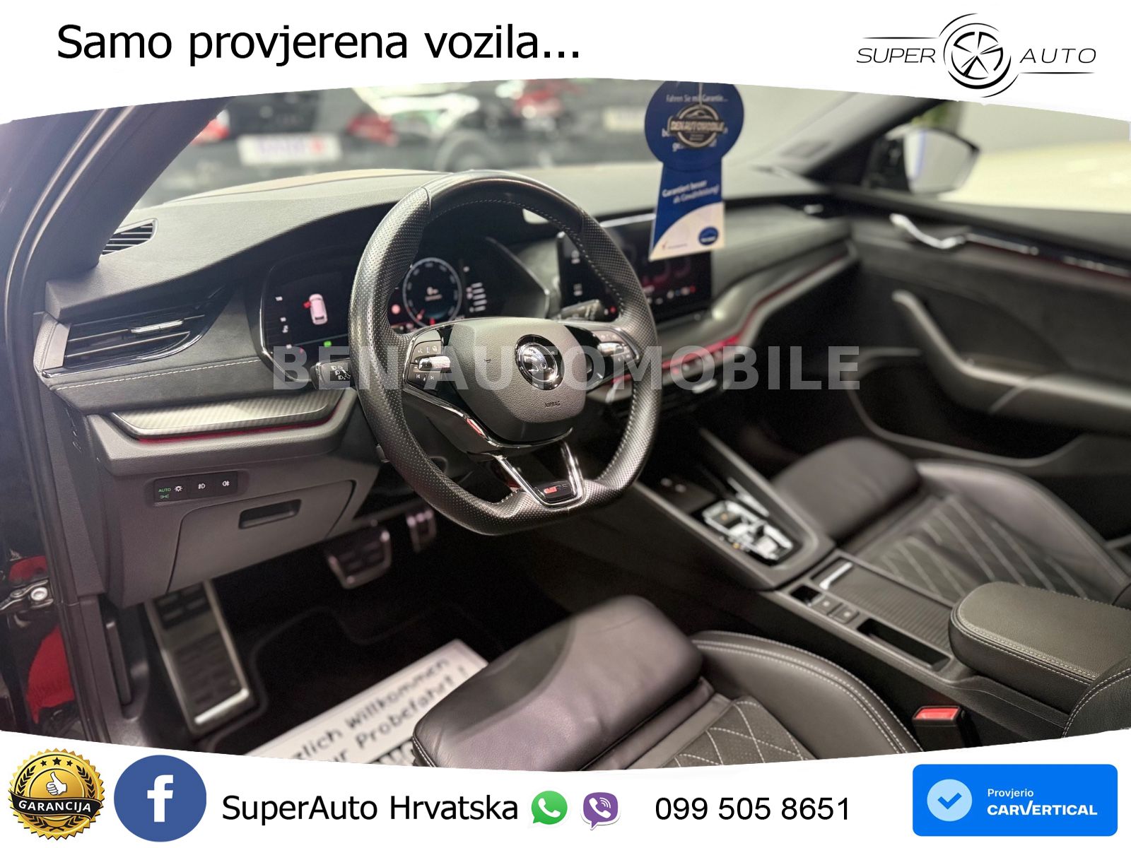 Škoda Octavia Combi RS 2.0 TDI (200 KS) 4x4 DSG LED+GR SJED+ACC