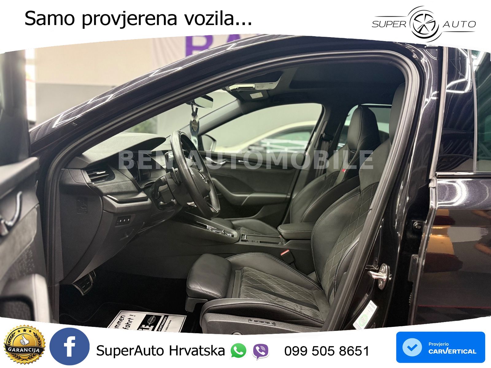 Škoda Octavia Combi RS 2.0 TDI (200 KS) 4x4 DSG LED+GR SJED+ACC