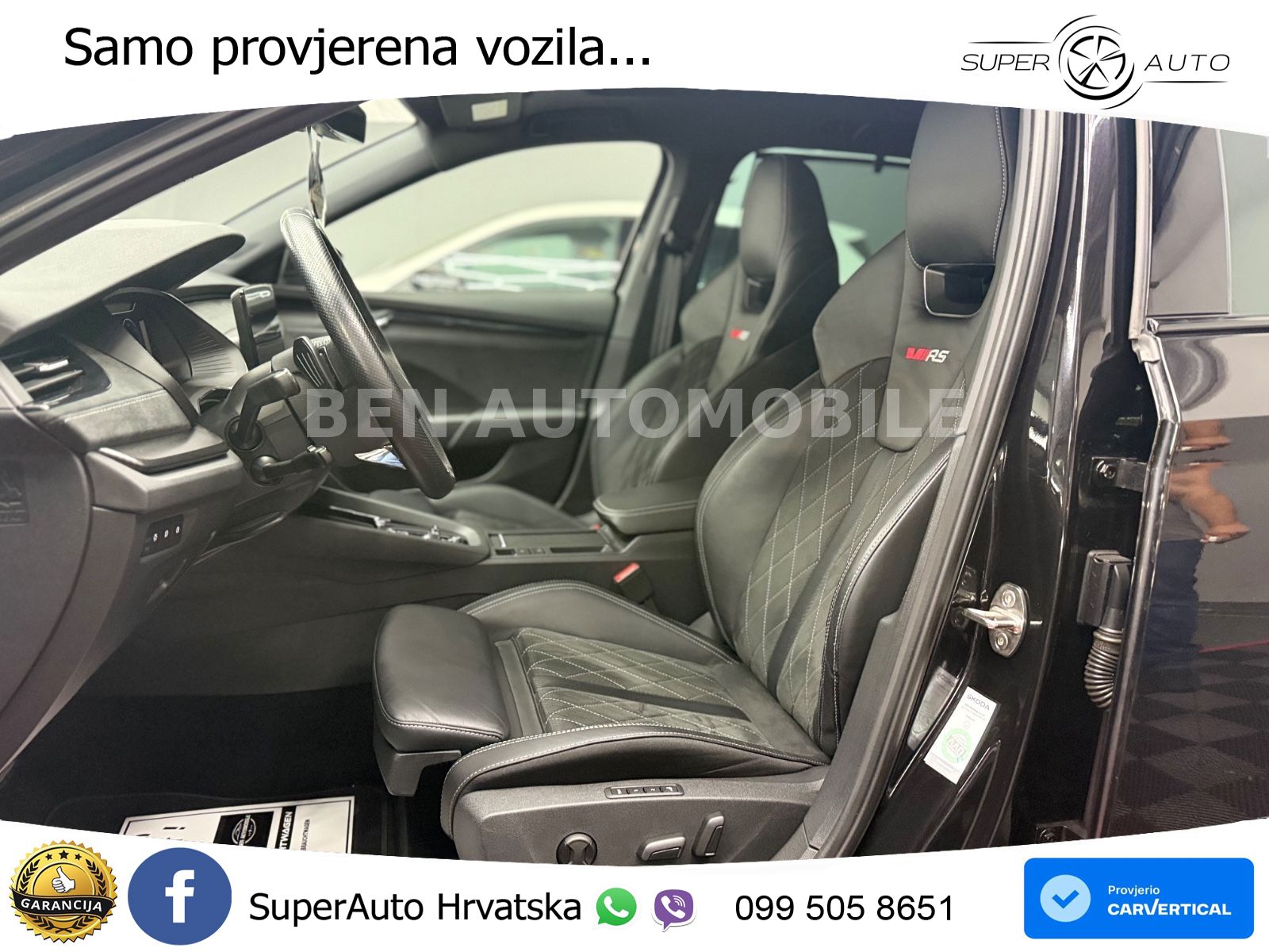 Škoda Octavia Combi RS 2.0 TDI (200 KS) 4x4 DSG LED+GR SJED+ACC