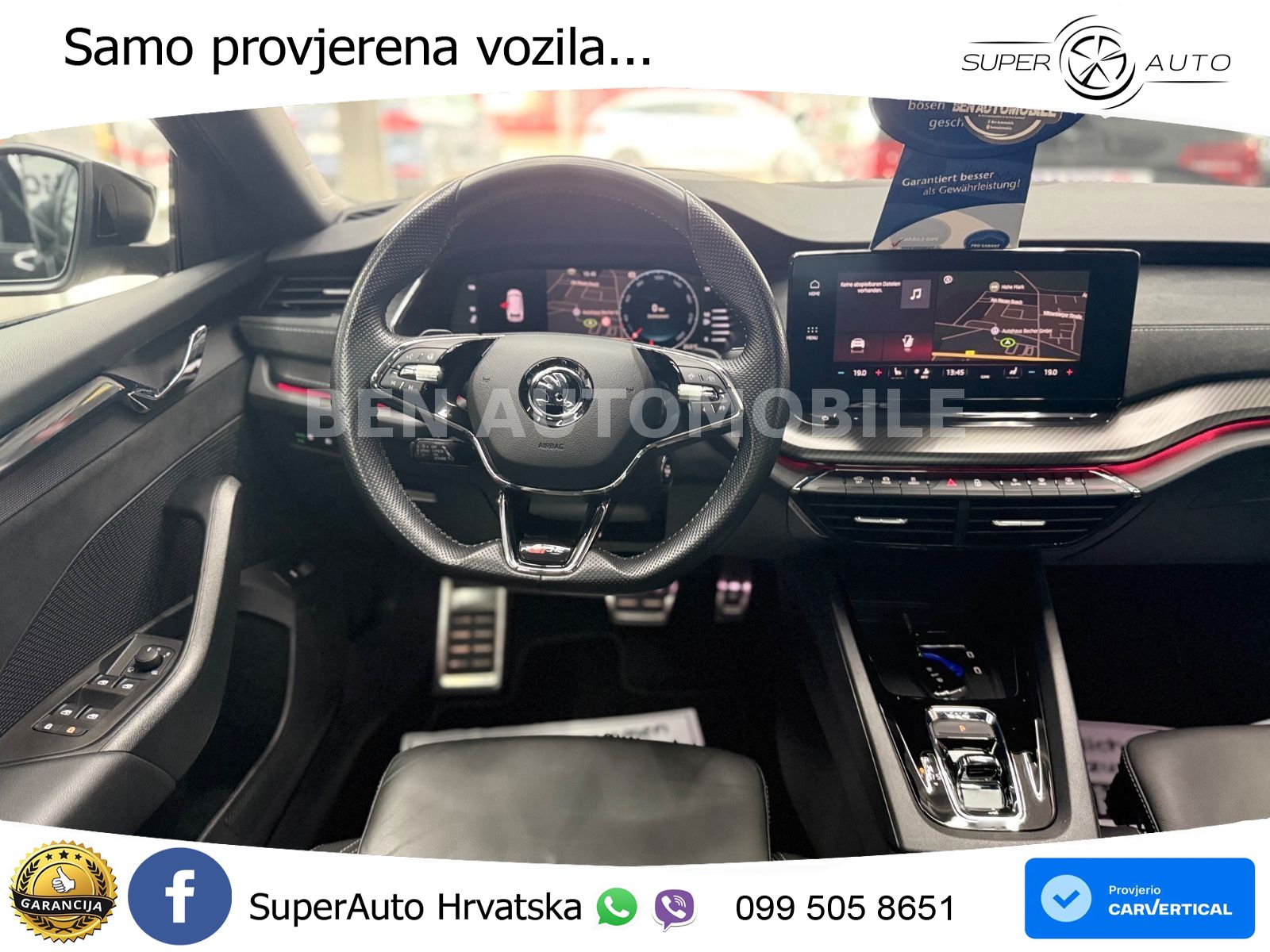Škoda Octavia Combi RS 2.0 TDI (200 KS) 4x4 DSG LED+GR SJED+ACC
