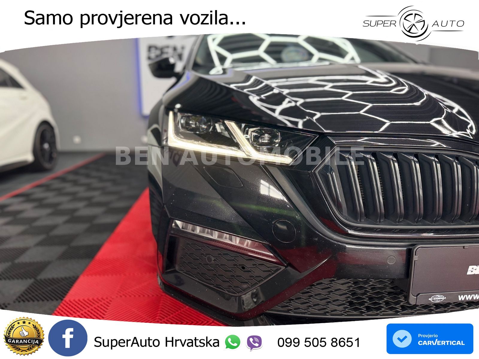 Škoda Octavia Combi RS 2.0 TDI (200 KS) 4x4 DSG LED+GR SJED+ACC