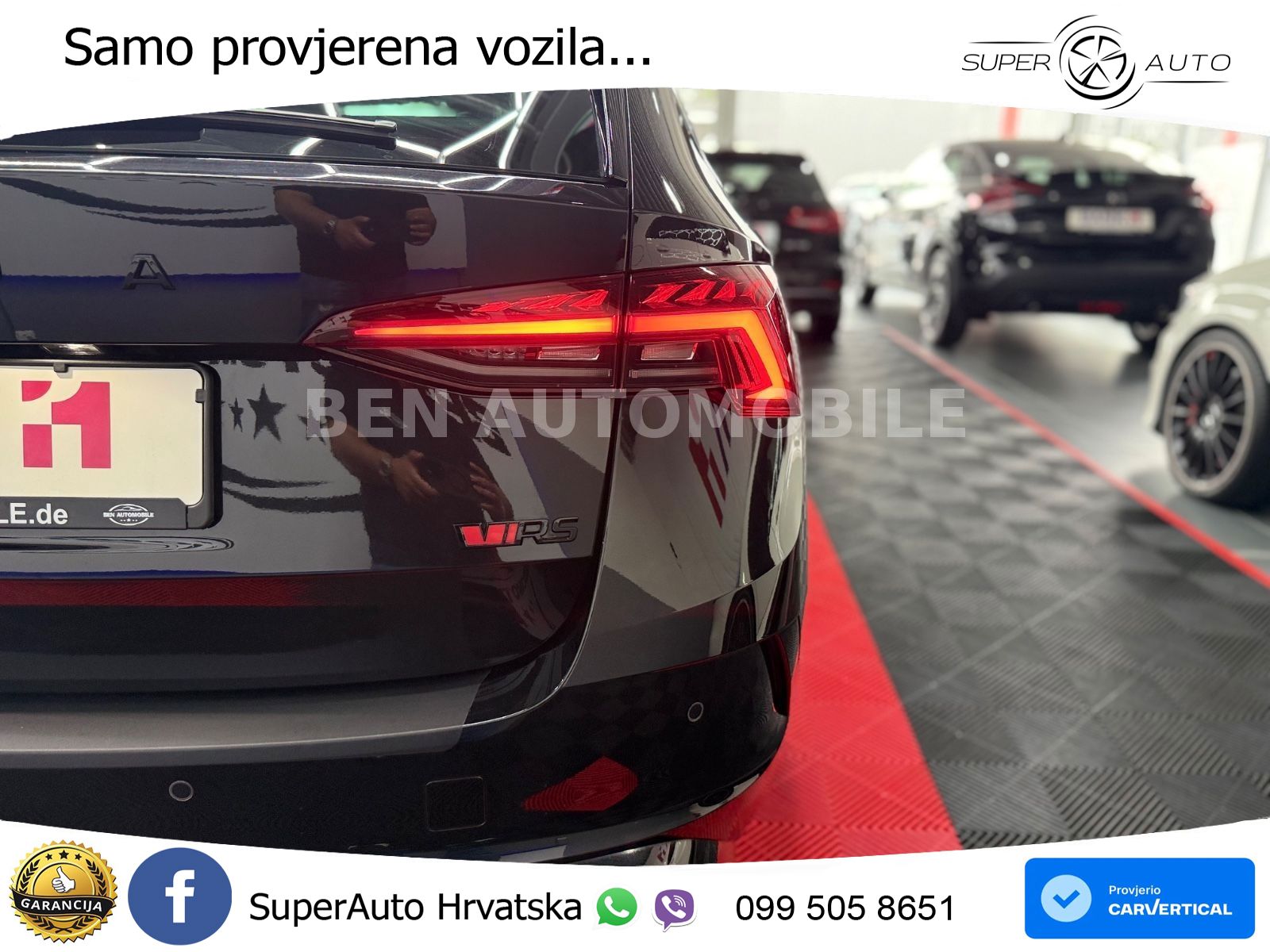 Škoda Octavia Combi RS 2.0 TDI (200 KS) 4x4 DSG LED+GR SJED+ACC