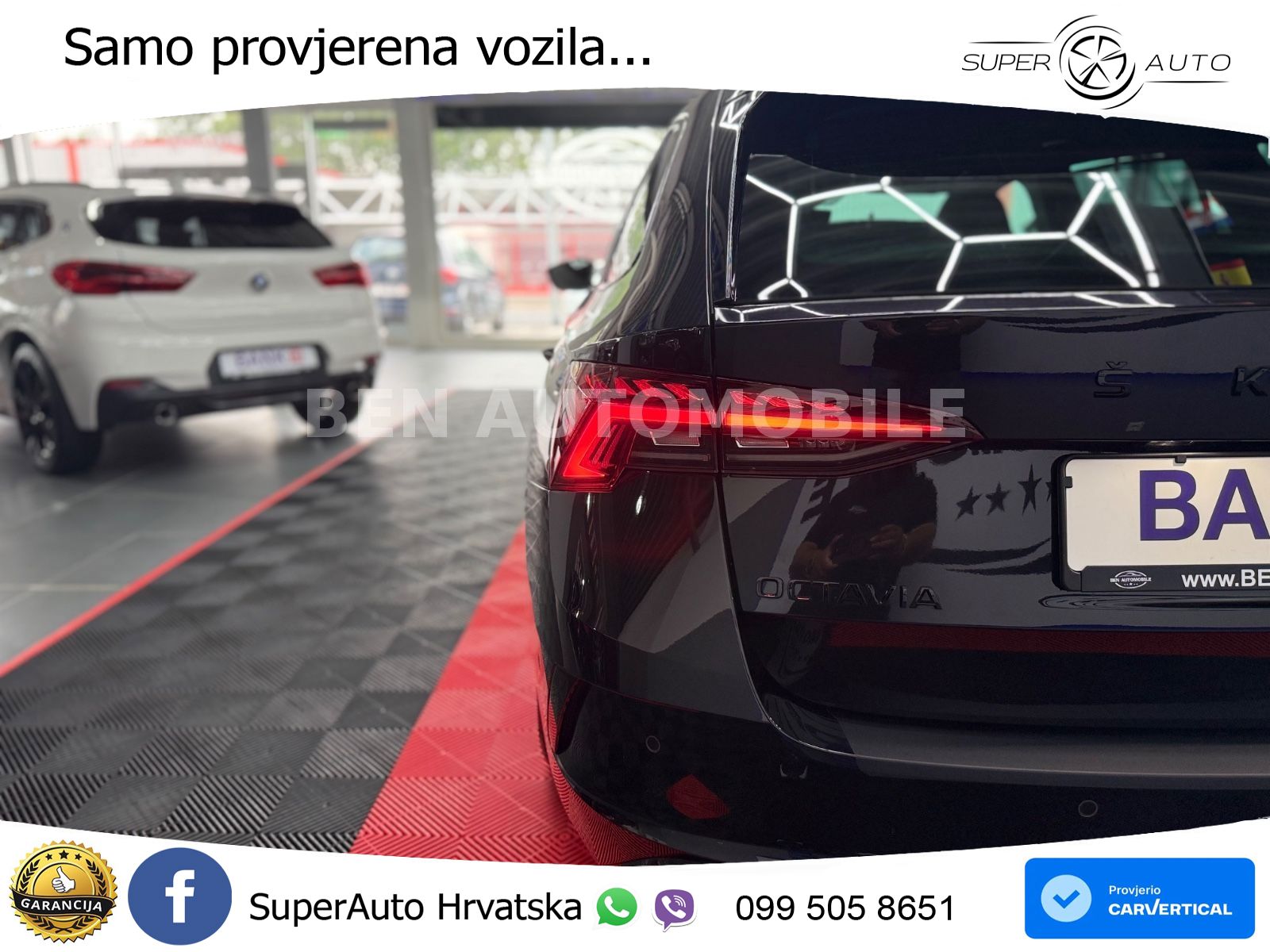 Škoda Octavia Combi RS 2.0 TDI (200 KS) 4x4 DSG LED+GR SJED+ACC