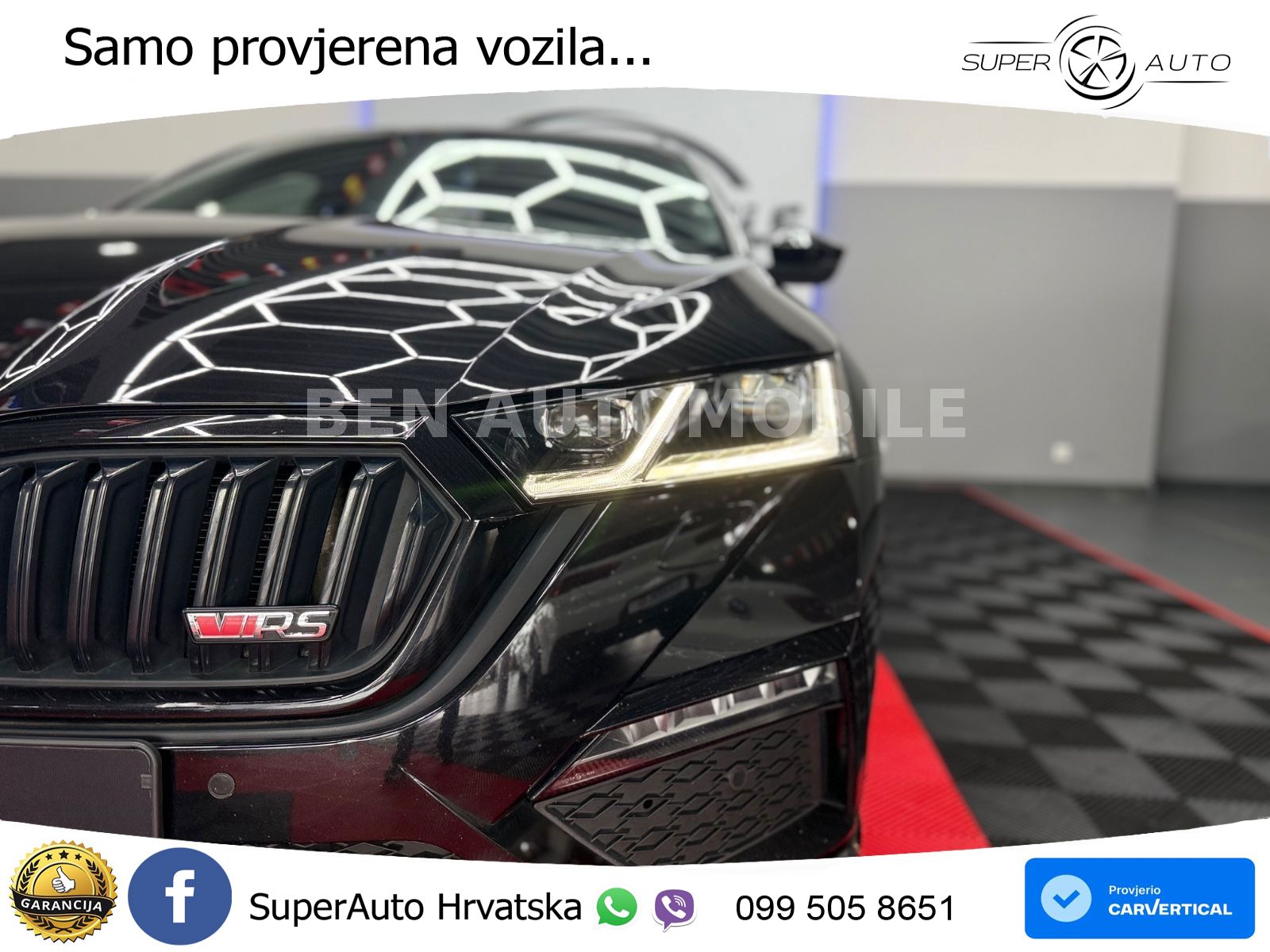 Škoda Octavia Combi RS 2.0 TDI (200 KS) 4x4 DSG LED+GR SJED+ACC