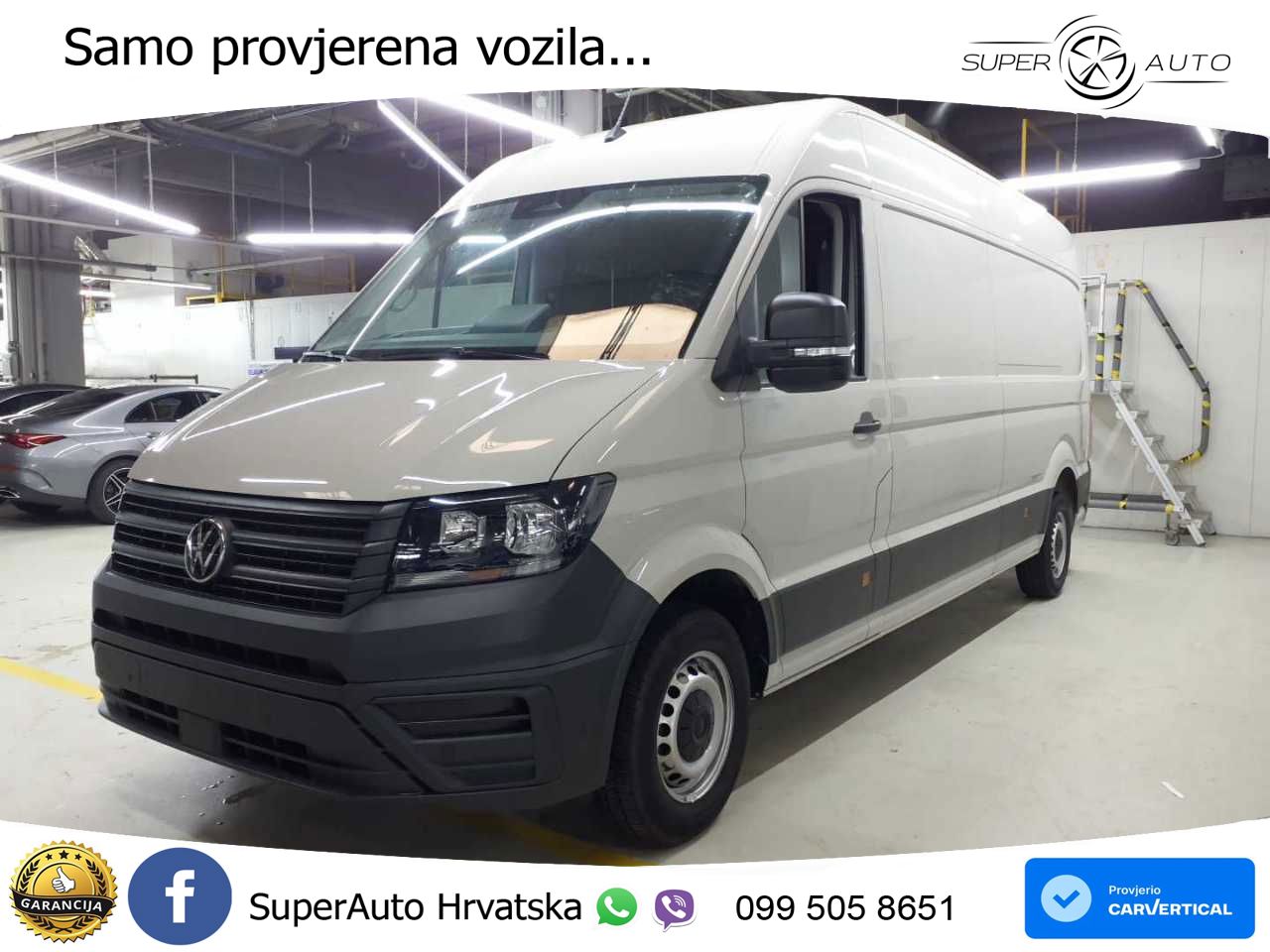 Volkswagen Crafter 35 Kasten LR Kamera Shz PDC Facelift 140 KS