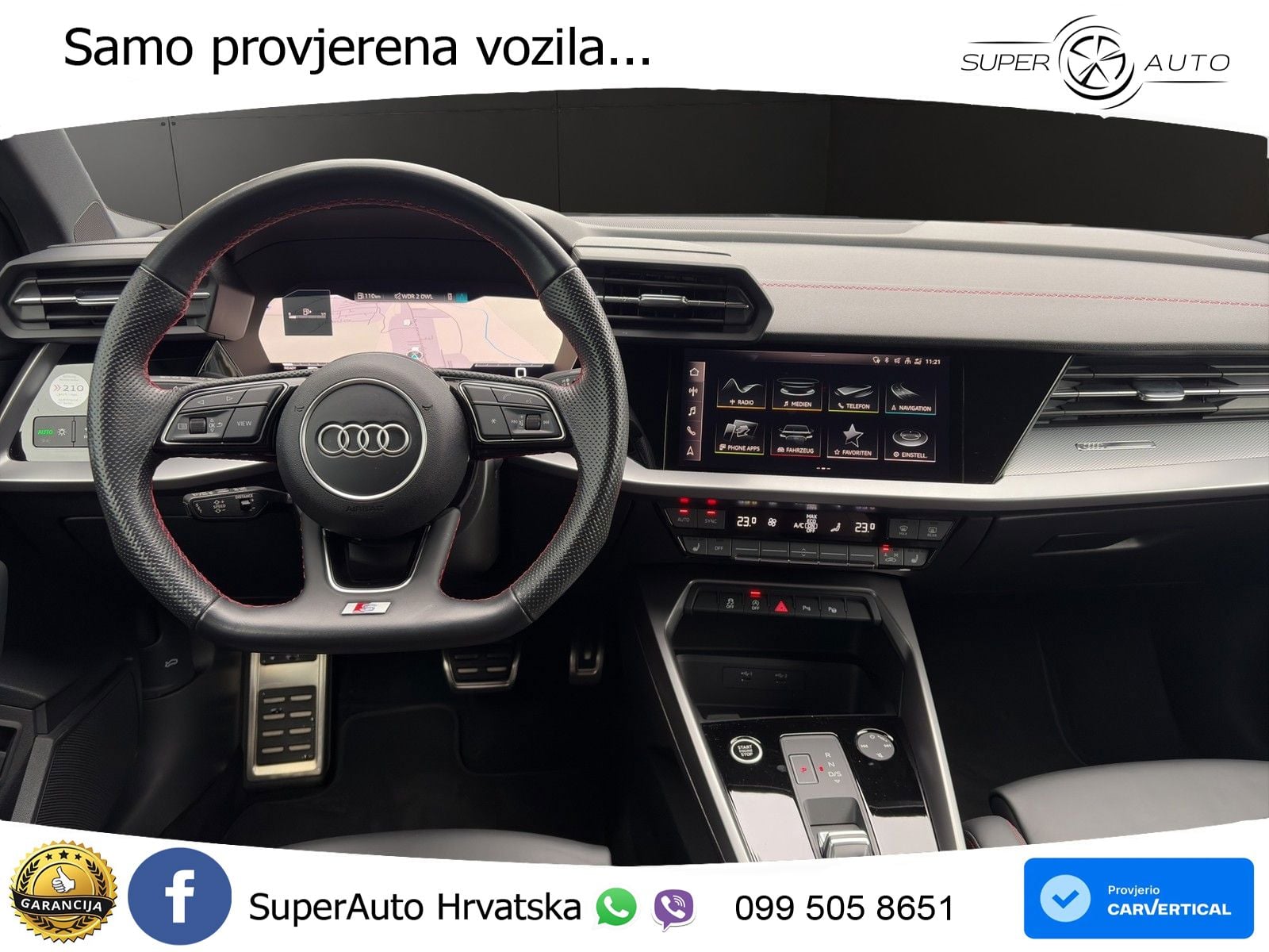 Audi A3 35 TFSI (150 KS) S tronic advanced LED+GR SJED+ACC